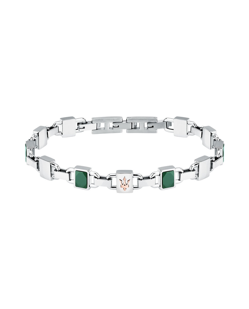 Pulseira Maserati de Aço em Verde Verde-1