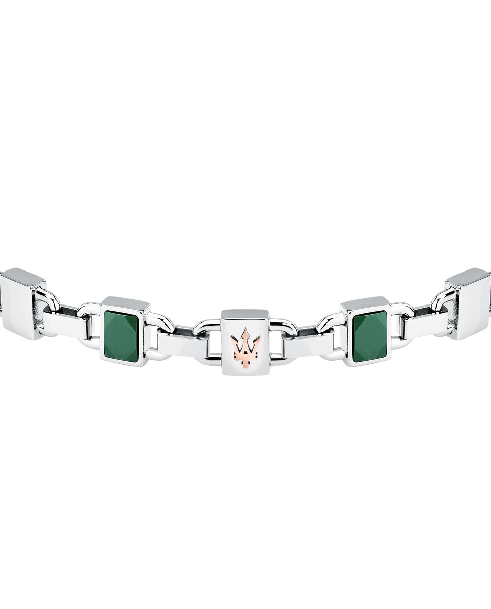 Pulseira Maserati de Aço em Verde Verde-2