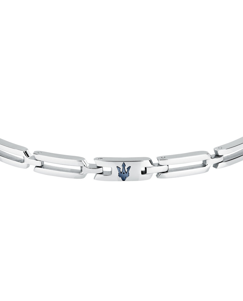 Pulseira Maserati de Aço Prateada Prata-2