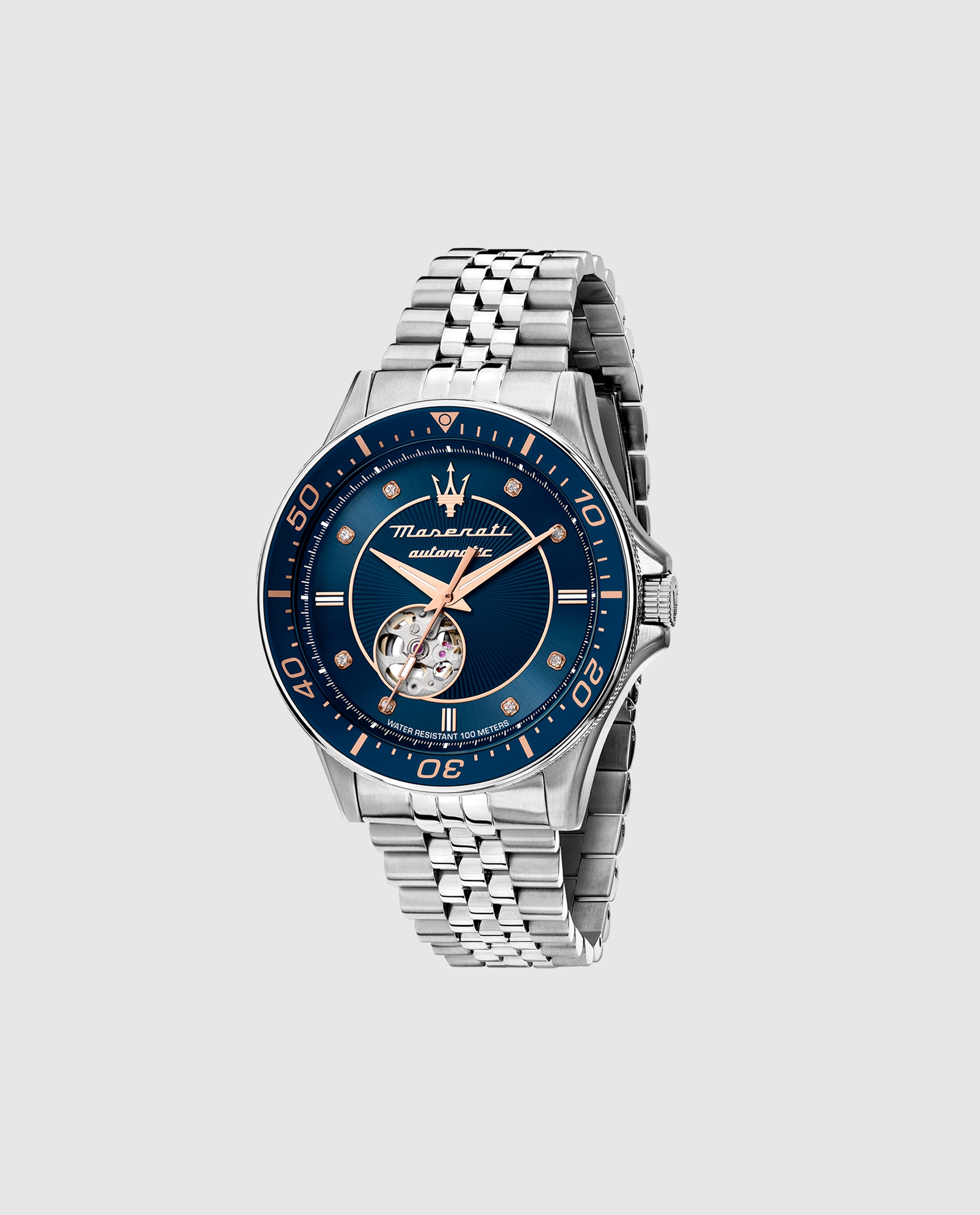 Relógio Sfida R8823140013 Automático de Aço e Bracelete Prateada Prata-1