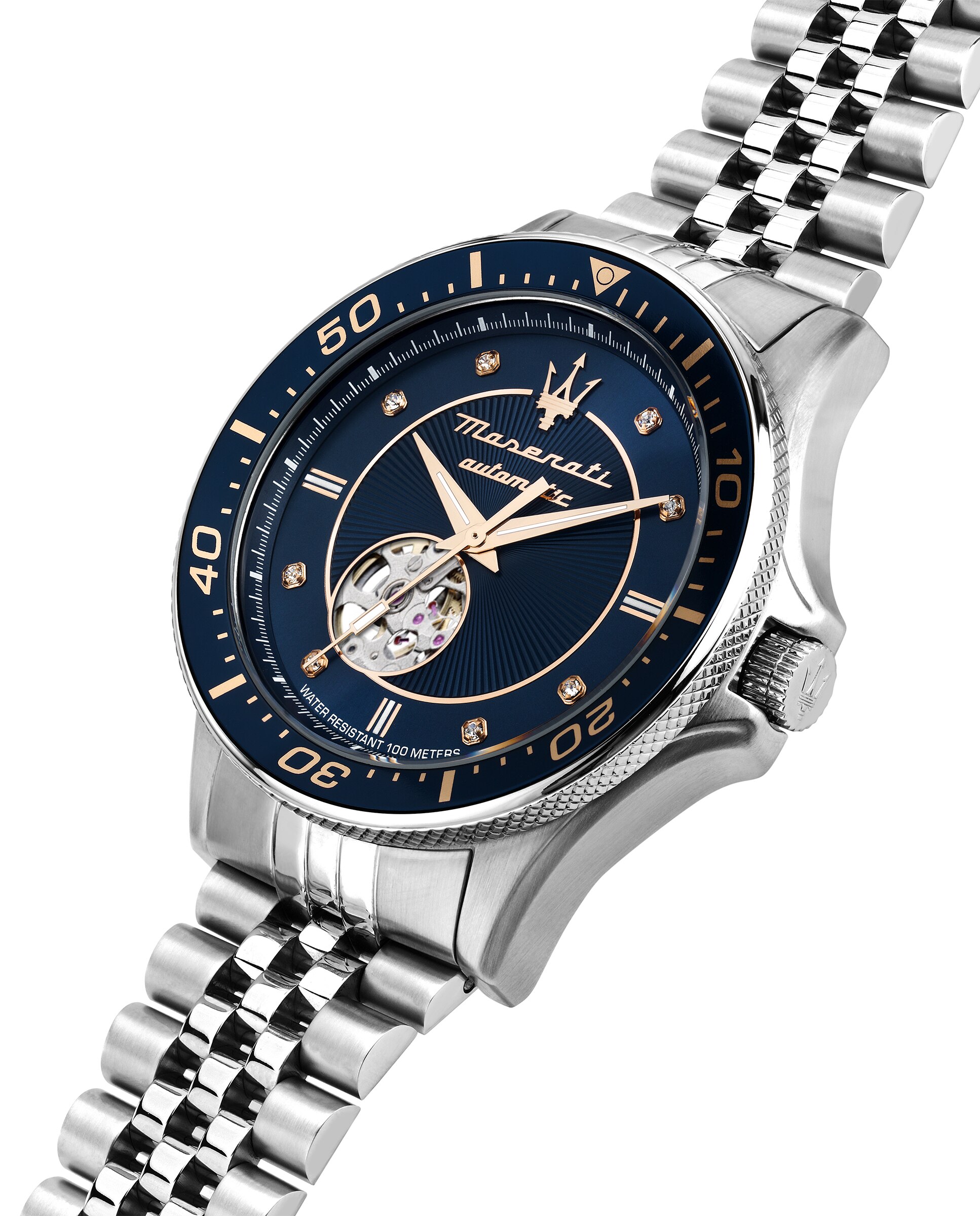 Relógio Sfida R8823140013 Automático de Aço e Bracelete Prateada Prata-5