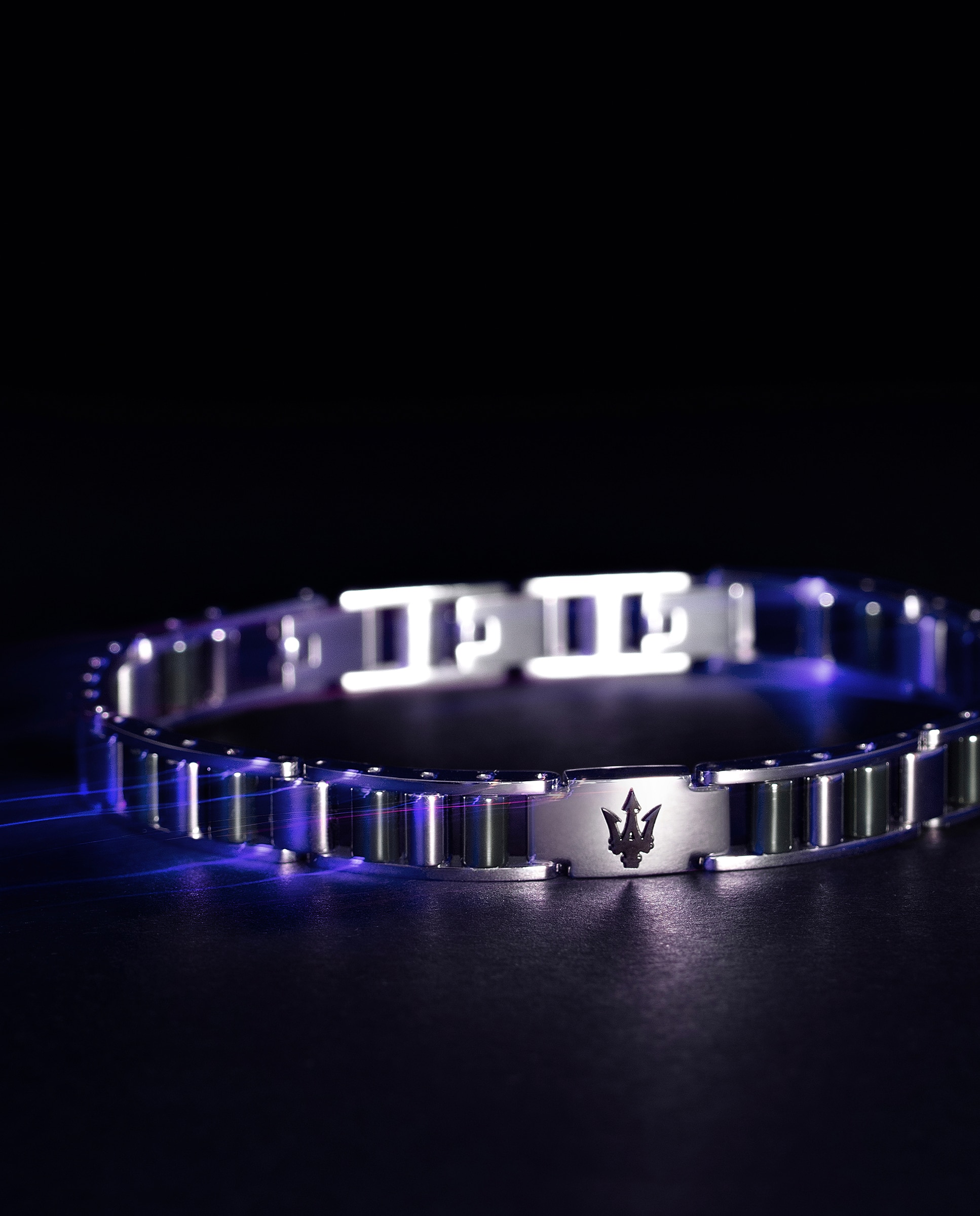 Pulseira Maserati de Aço em Verde Verde-6