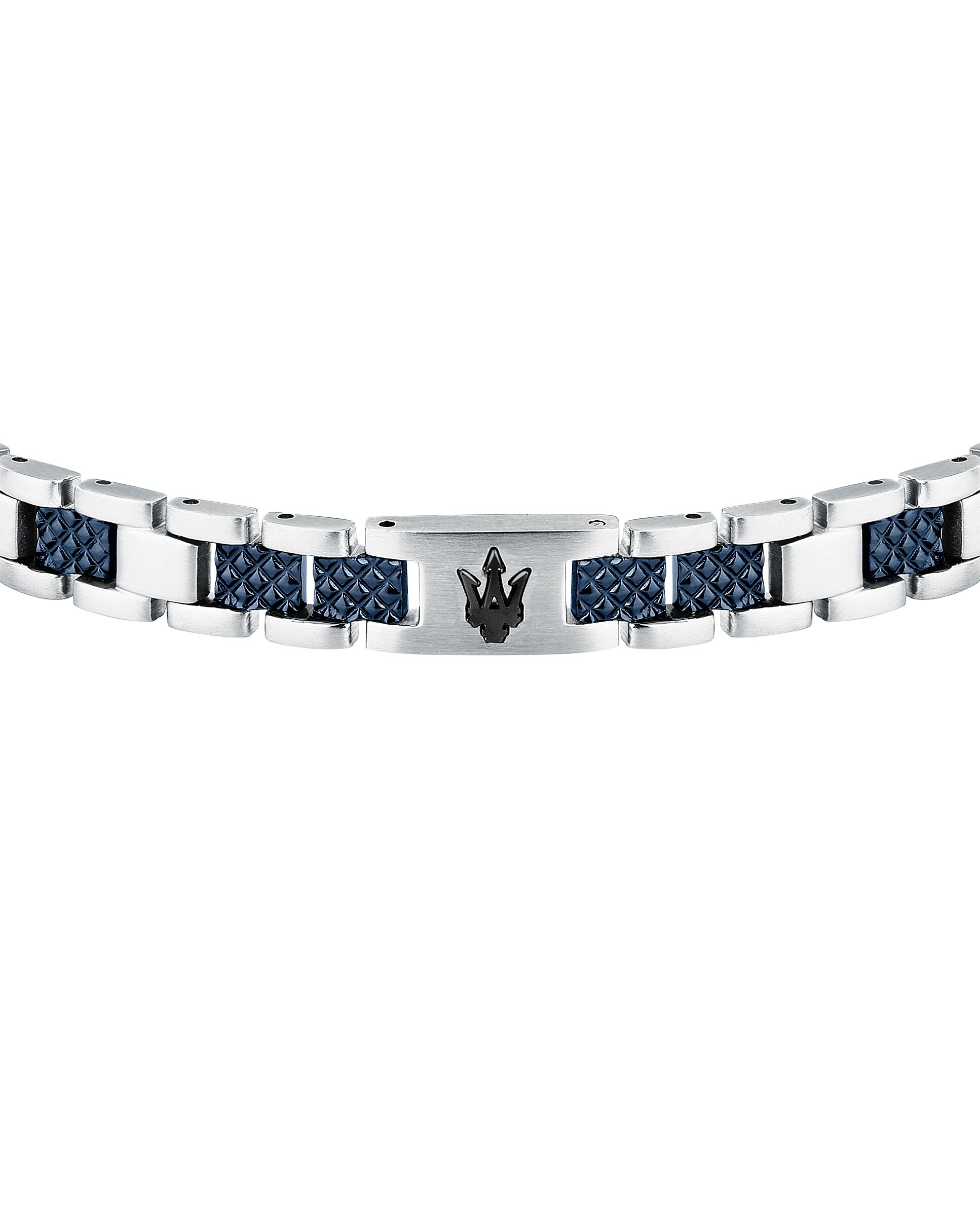 Pulseira Maserati de Aço Prateada Prata-2
