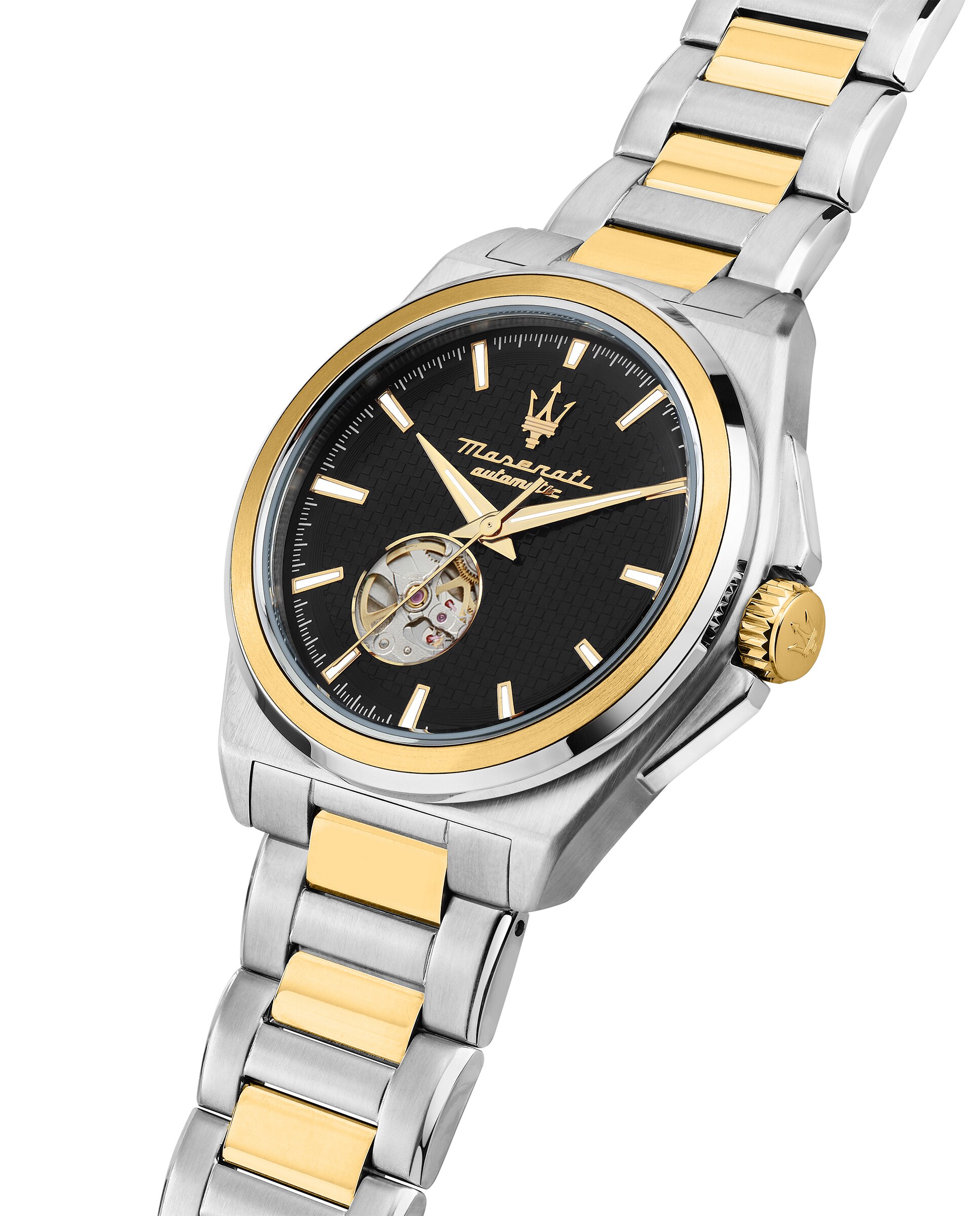 Relógio Maseratti R8823152001 Automático de Aço e Bracelete Prateada Prata-5