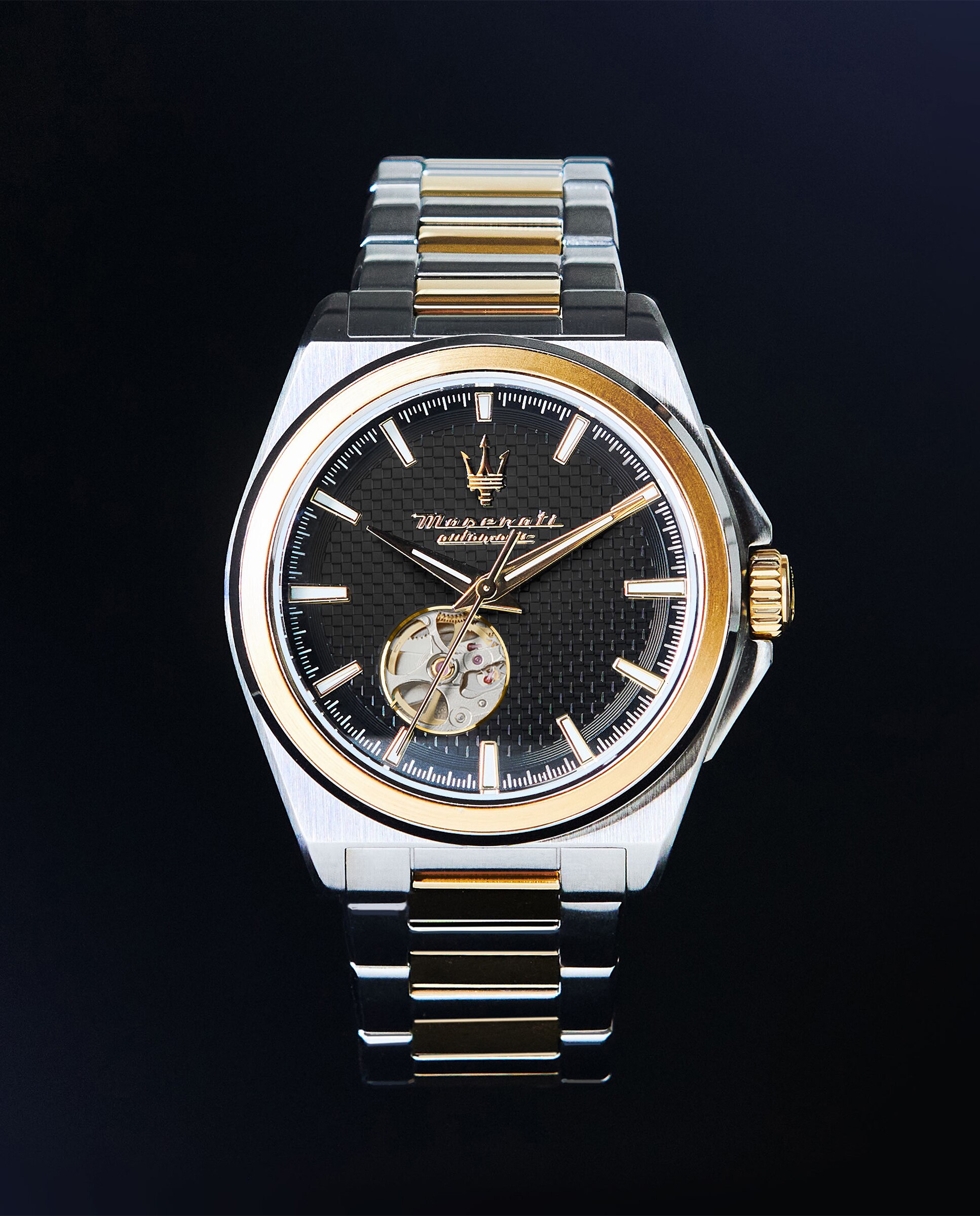Relógio Maseratti R8823152001 Automático de Aço e Bracelete Prateada Prata-6