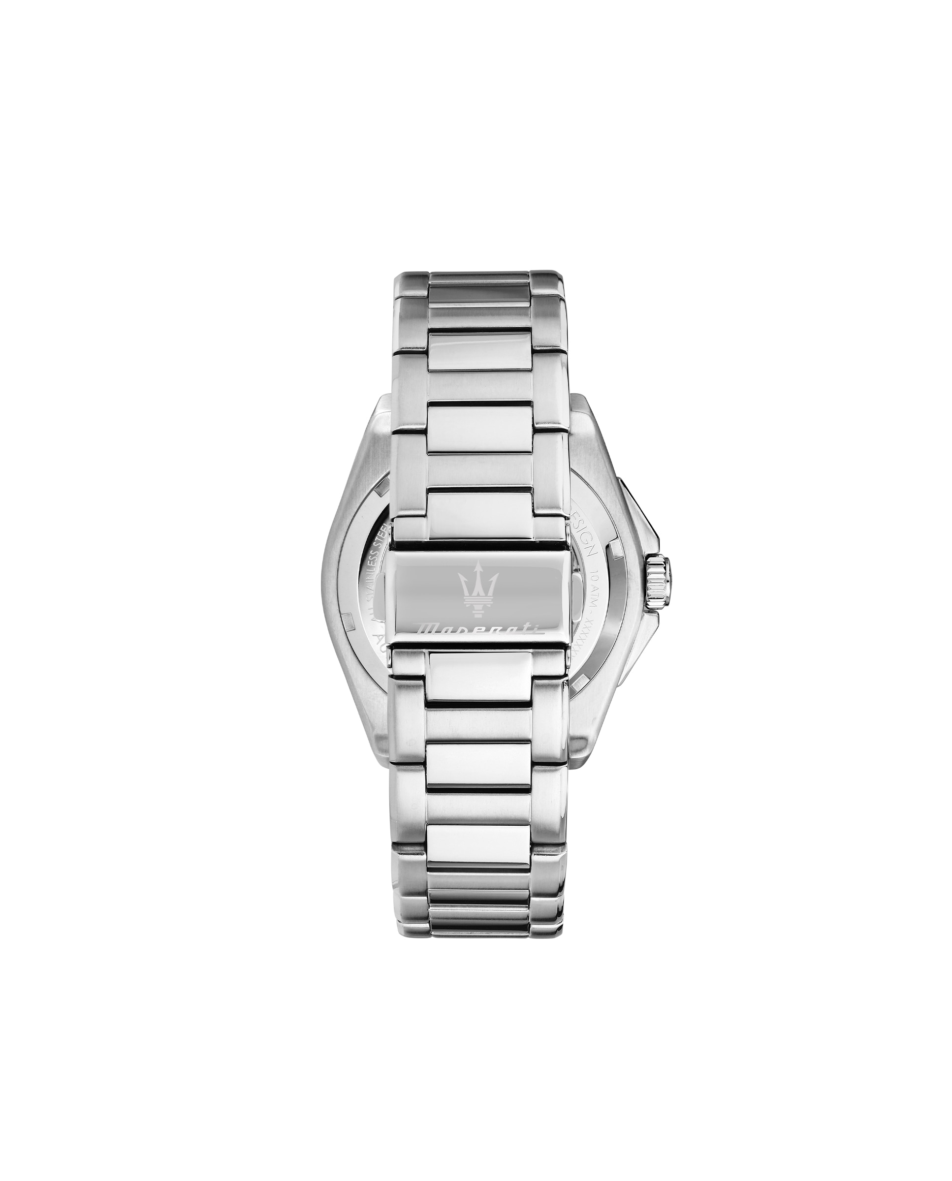 Relógio Maseratti R8823152002 Automático de Aço e Bracelete Prateada Prata-3
