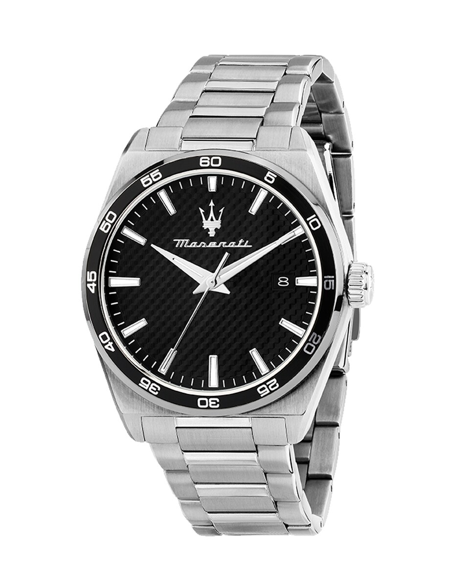 Relógio Maseratti R8853152002 em Aço com Pulseira Prateada Prata-1