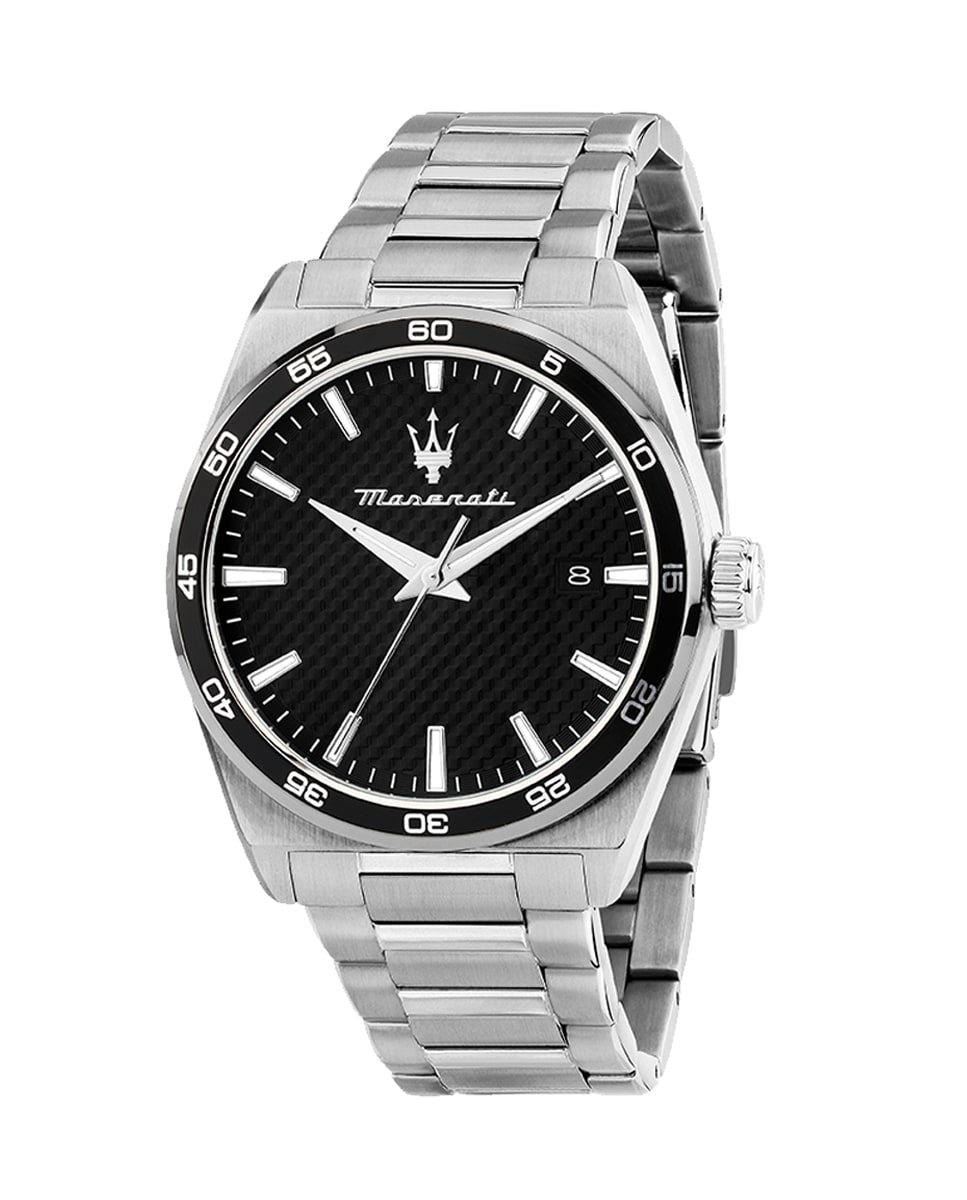 Relógio Maseratti R8853152002 em Aço com Pulseira Prateada Prata-1