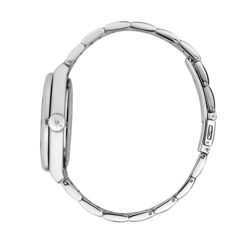 Relógio Maseratti R8853152002 em Aço com Pulseira Prateada Prata-2