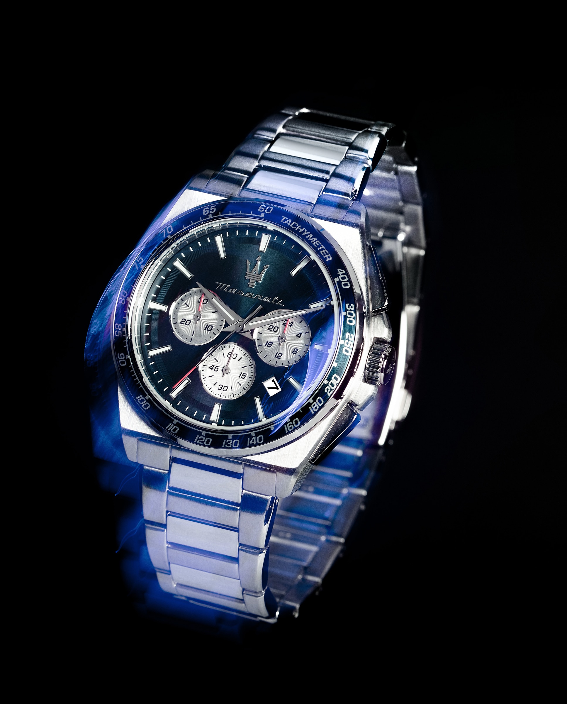 Relógio Maseratti R8873652005 de Aço e Bracelete Prateada Prata-6