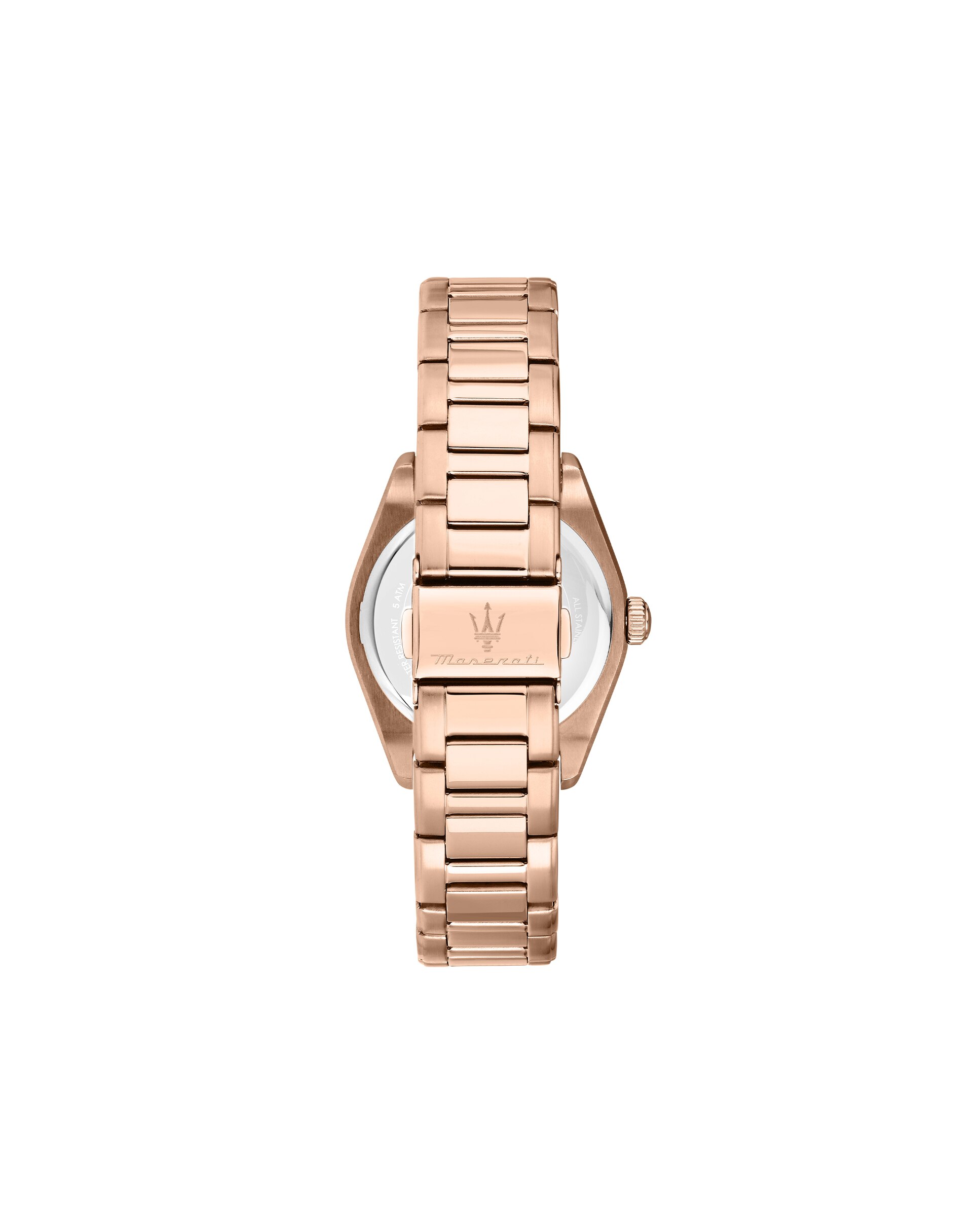 Relógio Maseratti R8853152501 de Aço e Bracelete em Ouro Rosa Ouro-3