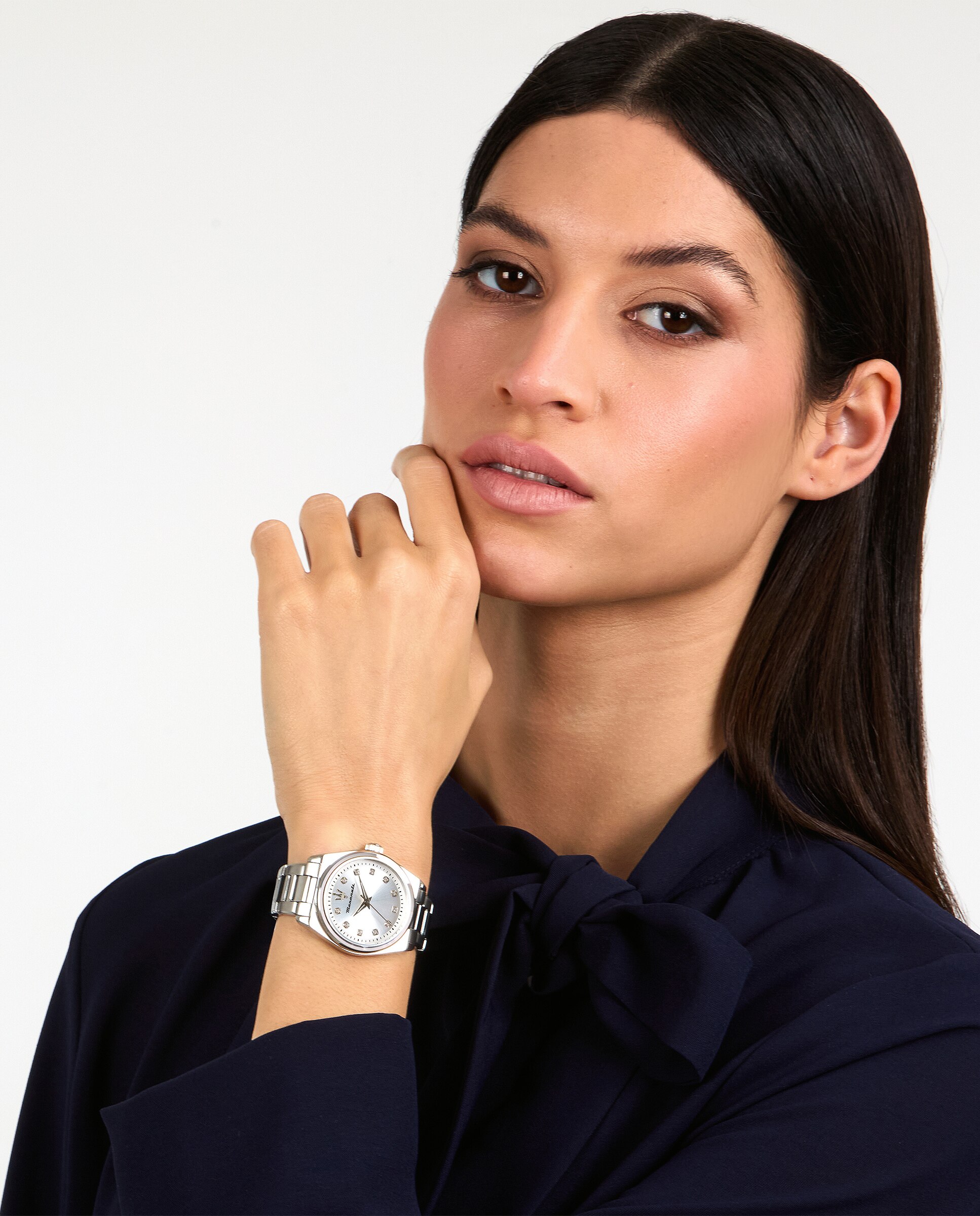 Relógio Maseratti R8853152503 de Aço e Bracelete Prateada Prata-4