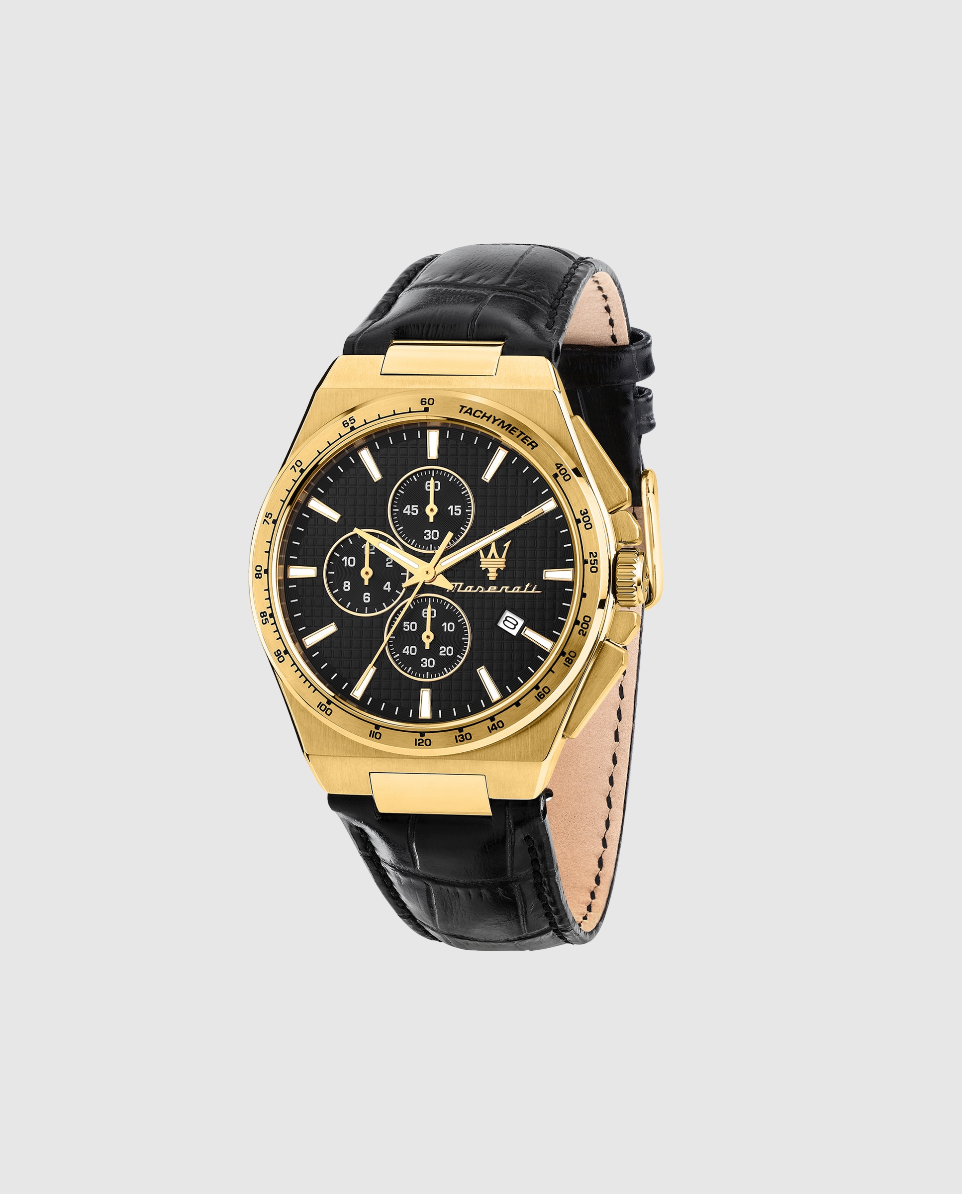 Relógio Velocita' R8871653001 de Pele e Correia em Preto Preto-1