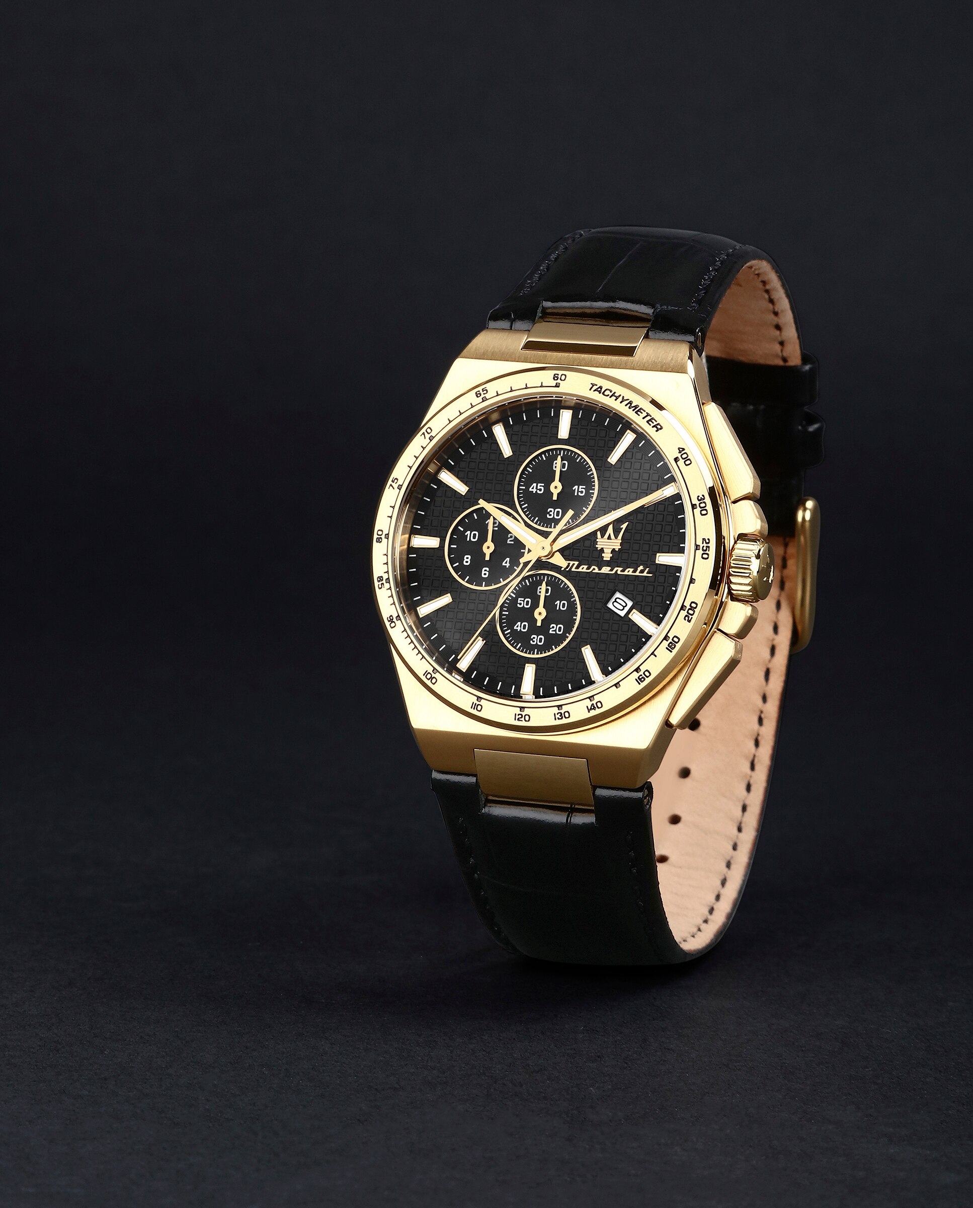 Relógio Velocita' R8871653001 de Pele e Correia em Preto Preto-5