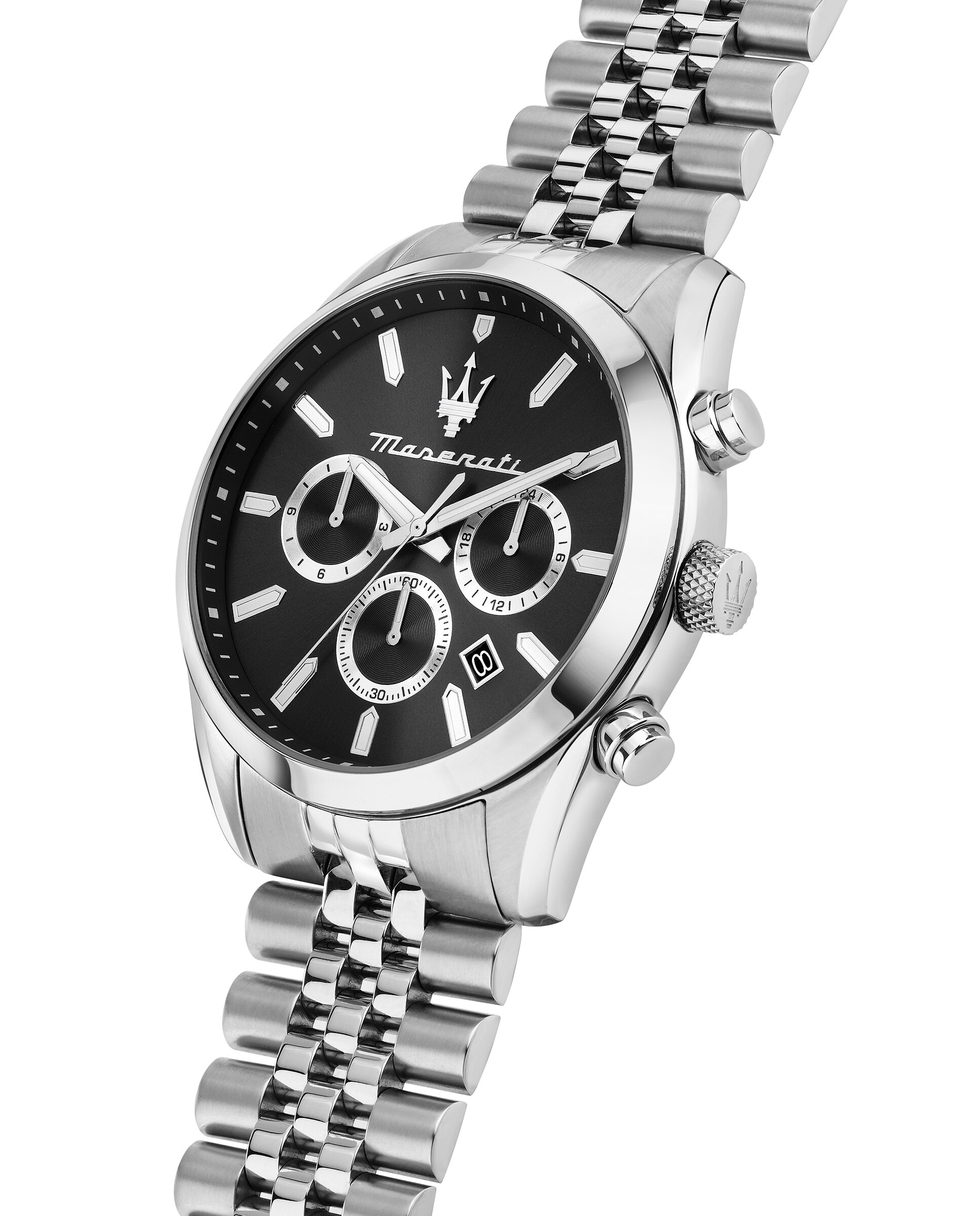 Relógio Attrazione R8853151022 de Aço e Bracelete Prateada Prata-4