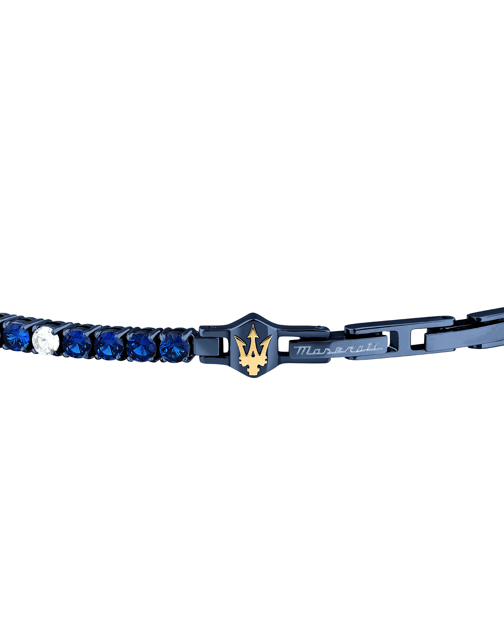 Pulseira Varis de Aço em Branco Azul / Branco-2