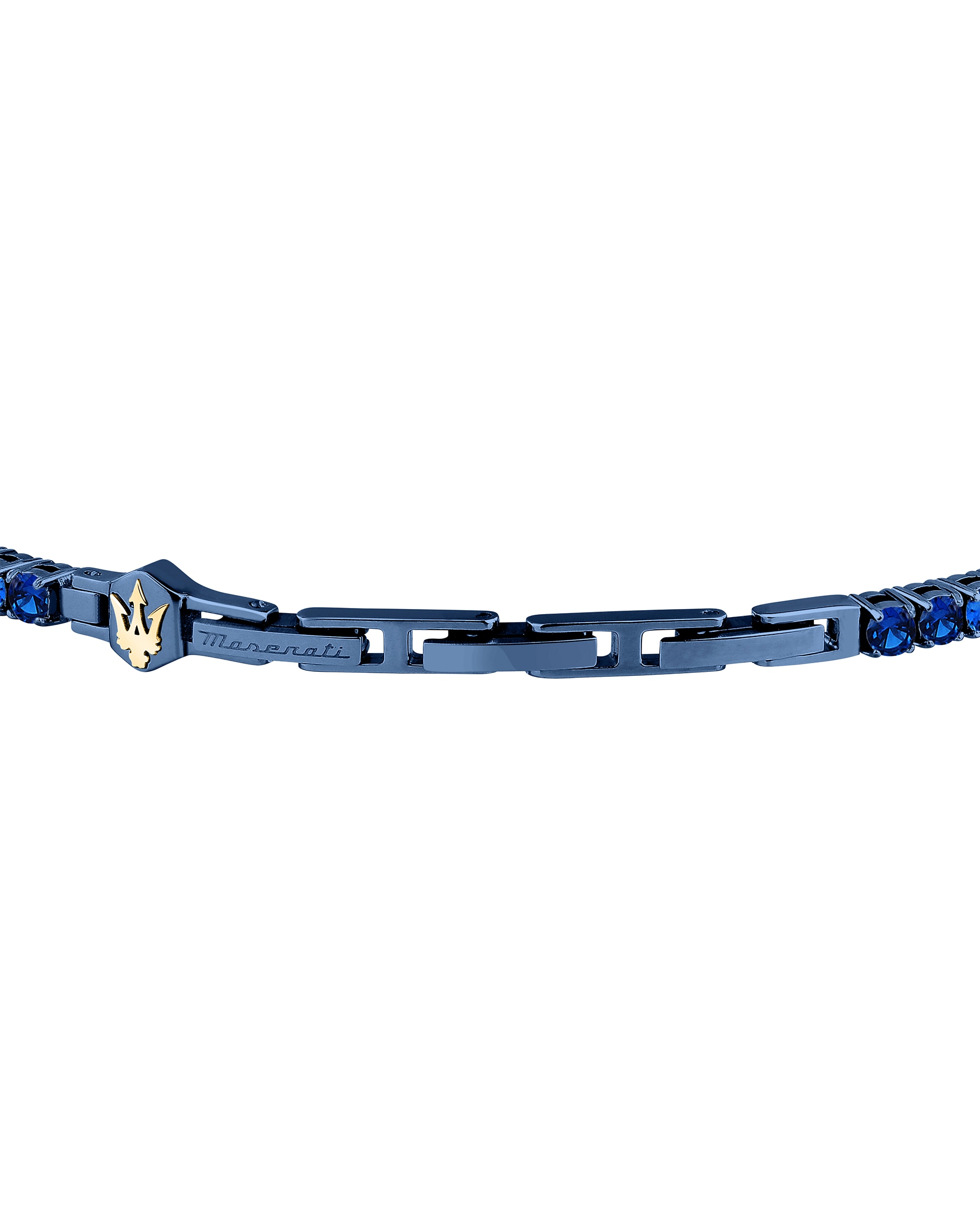 Pulseira Varis de Aço em Branco Azul / Branco-3