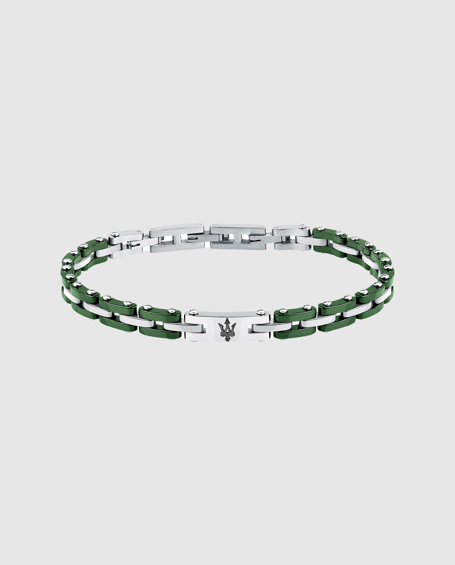 Pulseira Varis de Aço em Verde Verde-1