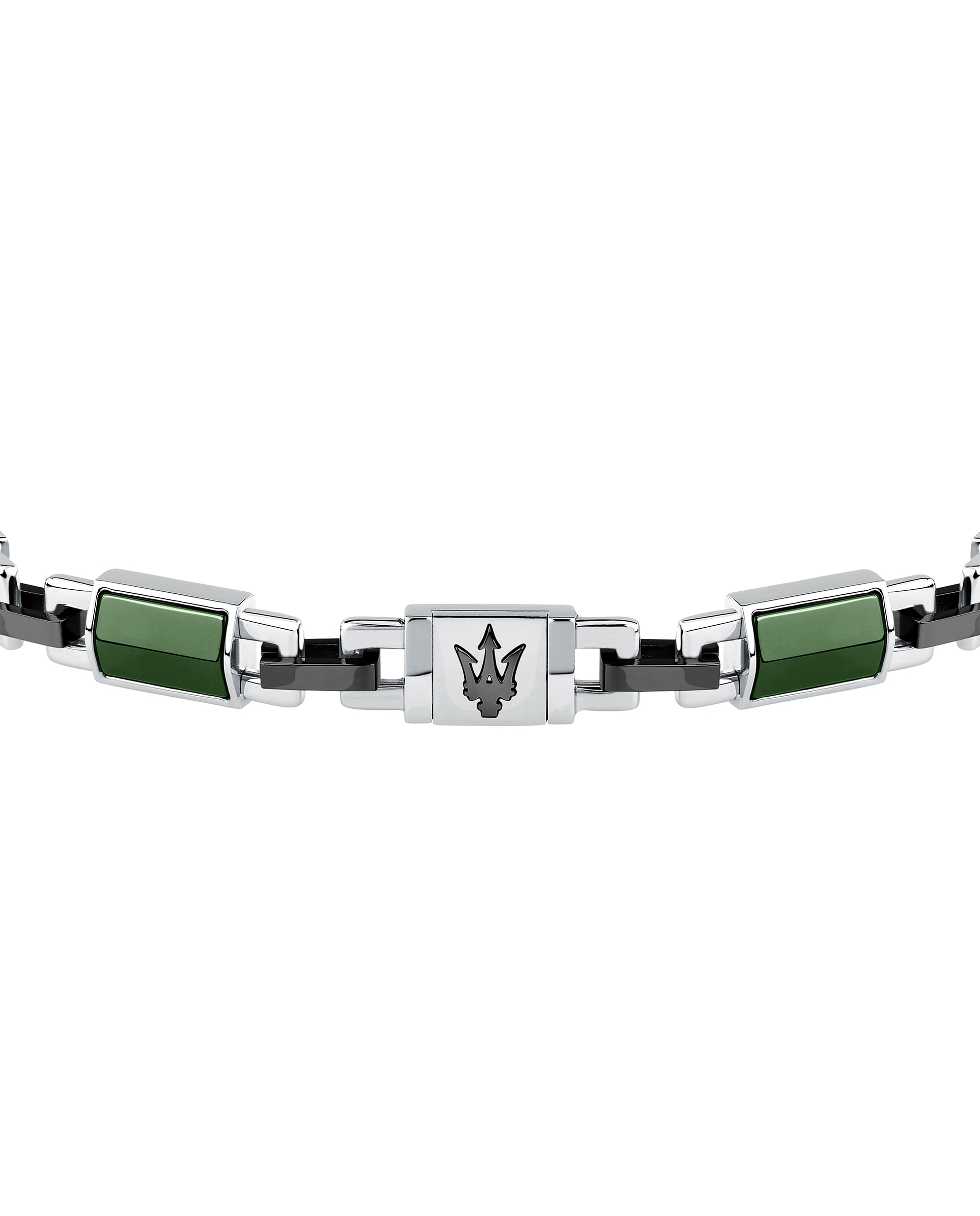 Pulseira Varis de Aço em Verde Preto / Verde-2