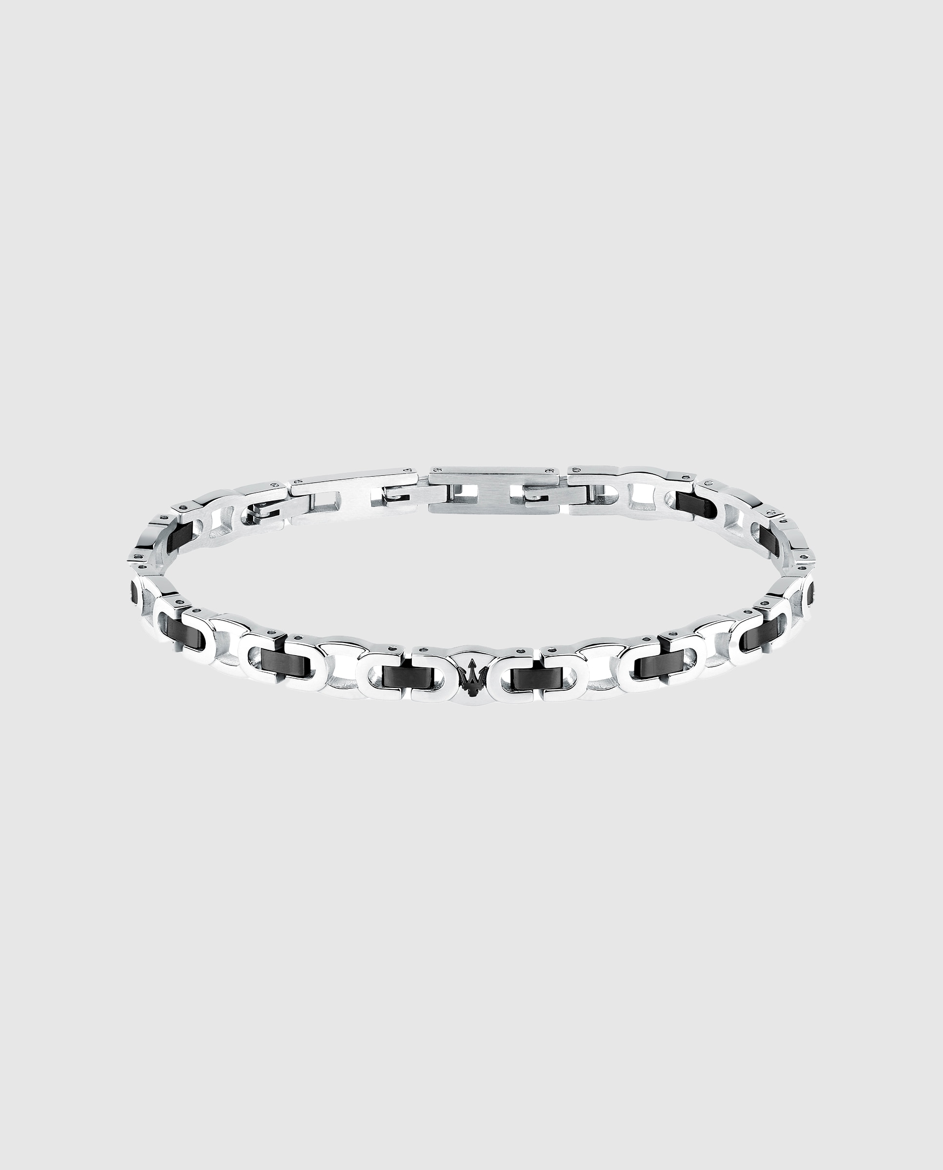 Imagem 0 de Pulseira Varis de Aço Prateada