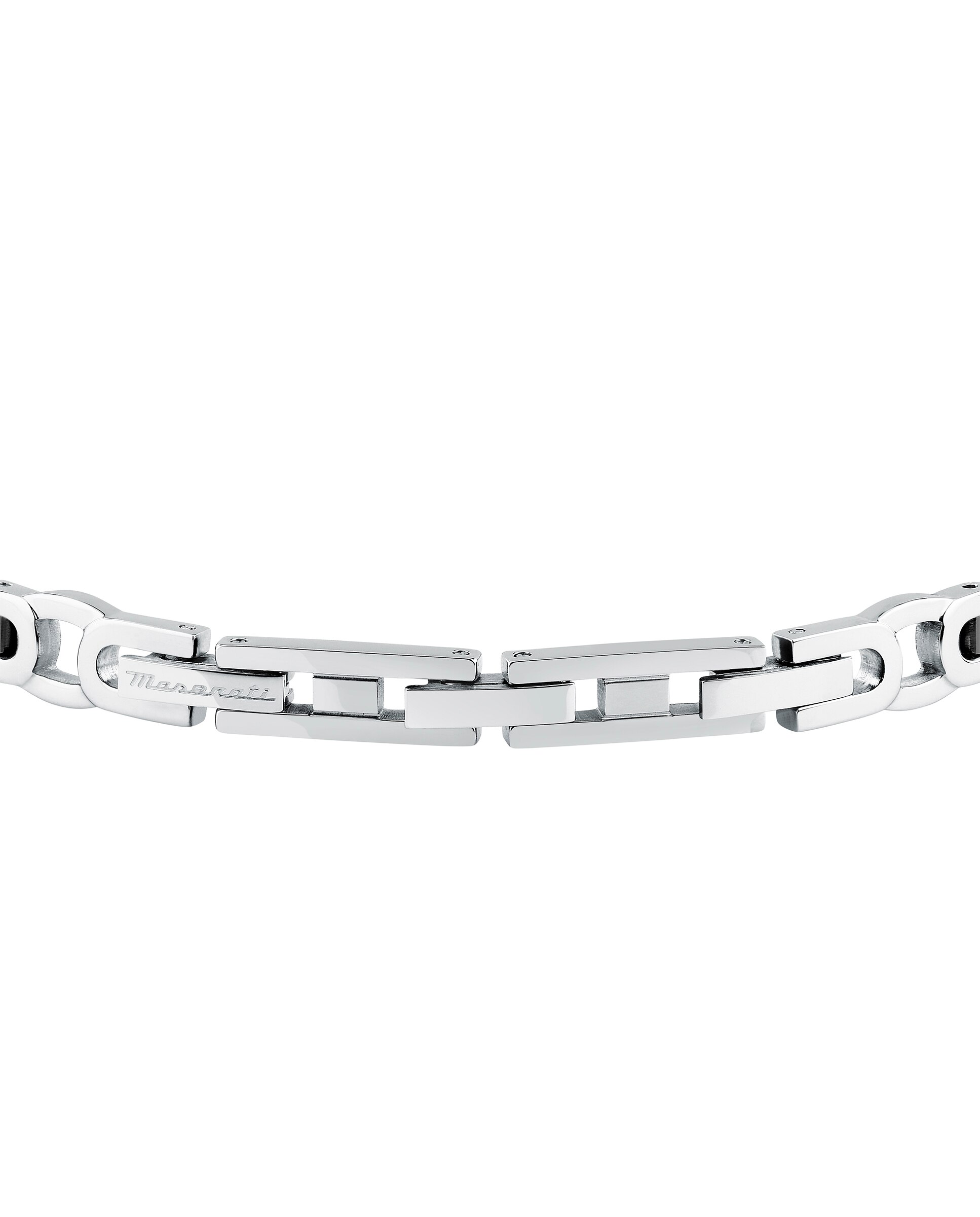 Pulseira Varis de Aço Prateada Preto / Prata-3