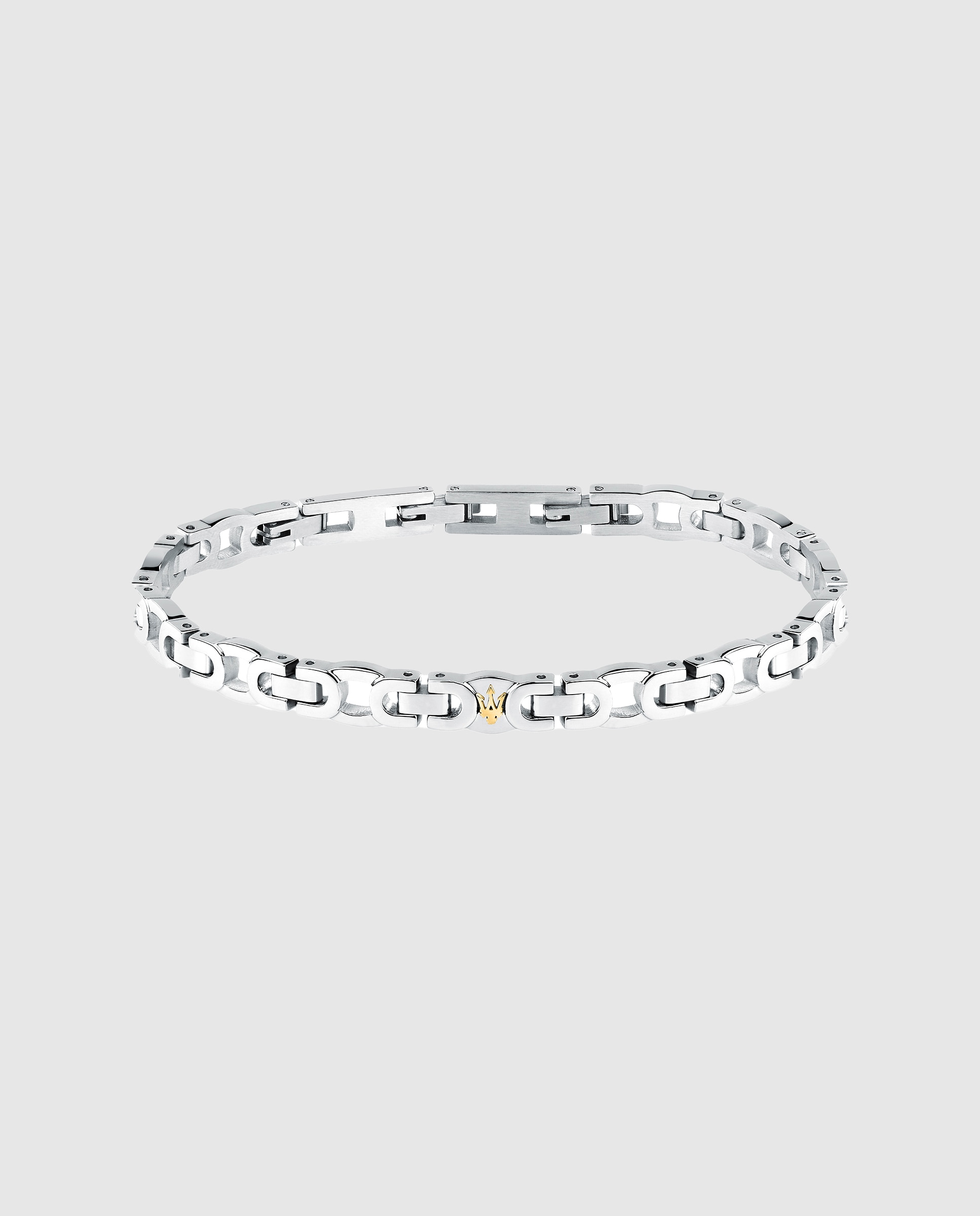 Pulseira Varis de Aço Prateada Prata-1