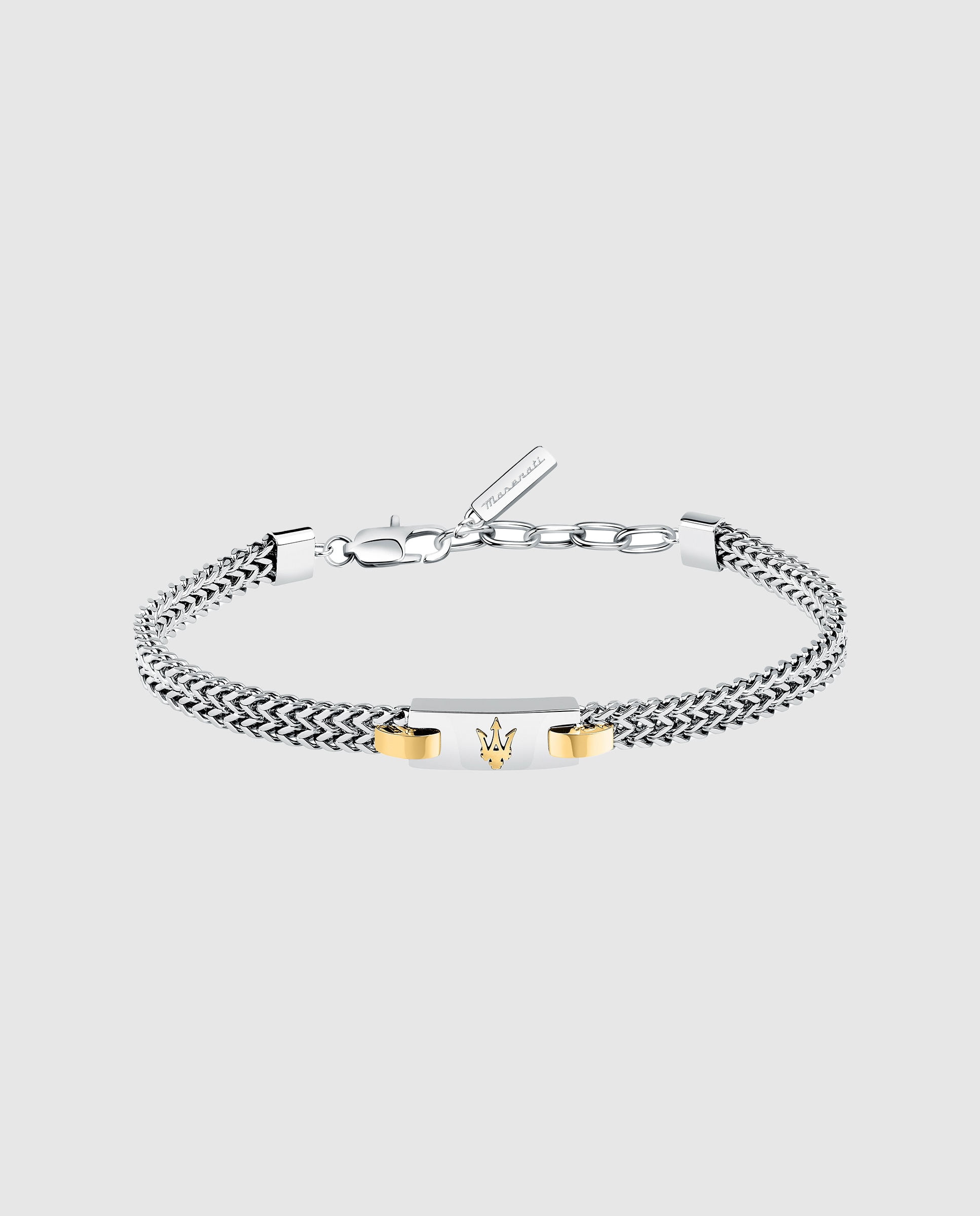 Imagem 0 de Pulseira Varis de Aço Prateada