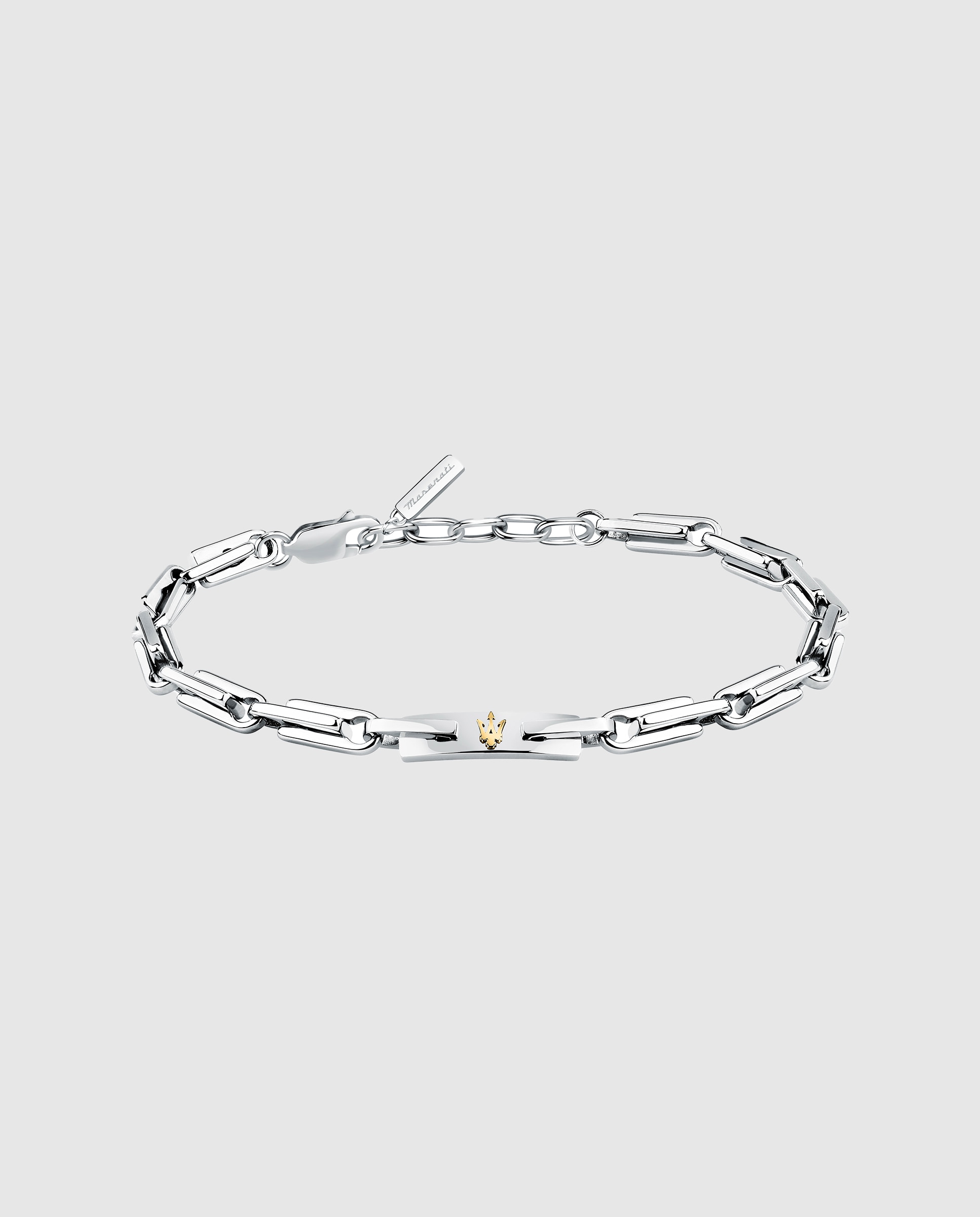 Pulseira Varis de Aço Prateada Prata-1