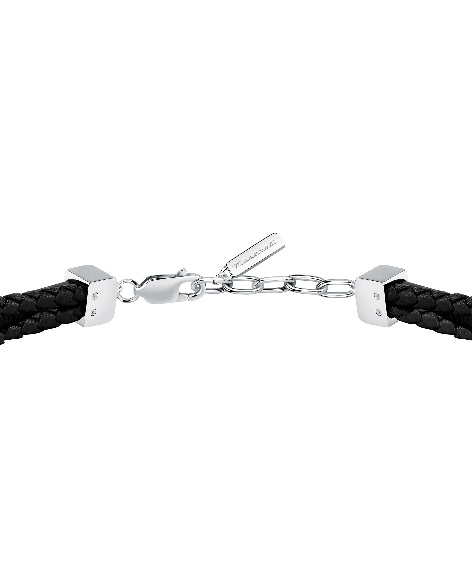 Pulseira Varis de Aço Prateada Preto / Prata-3