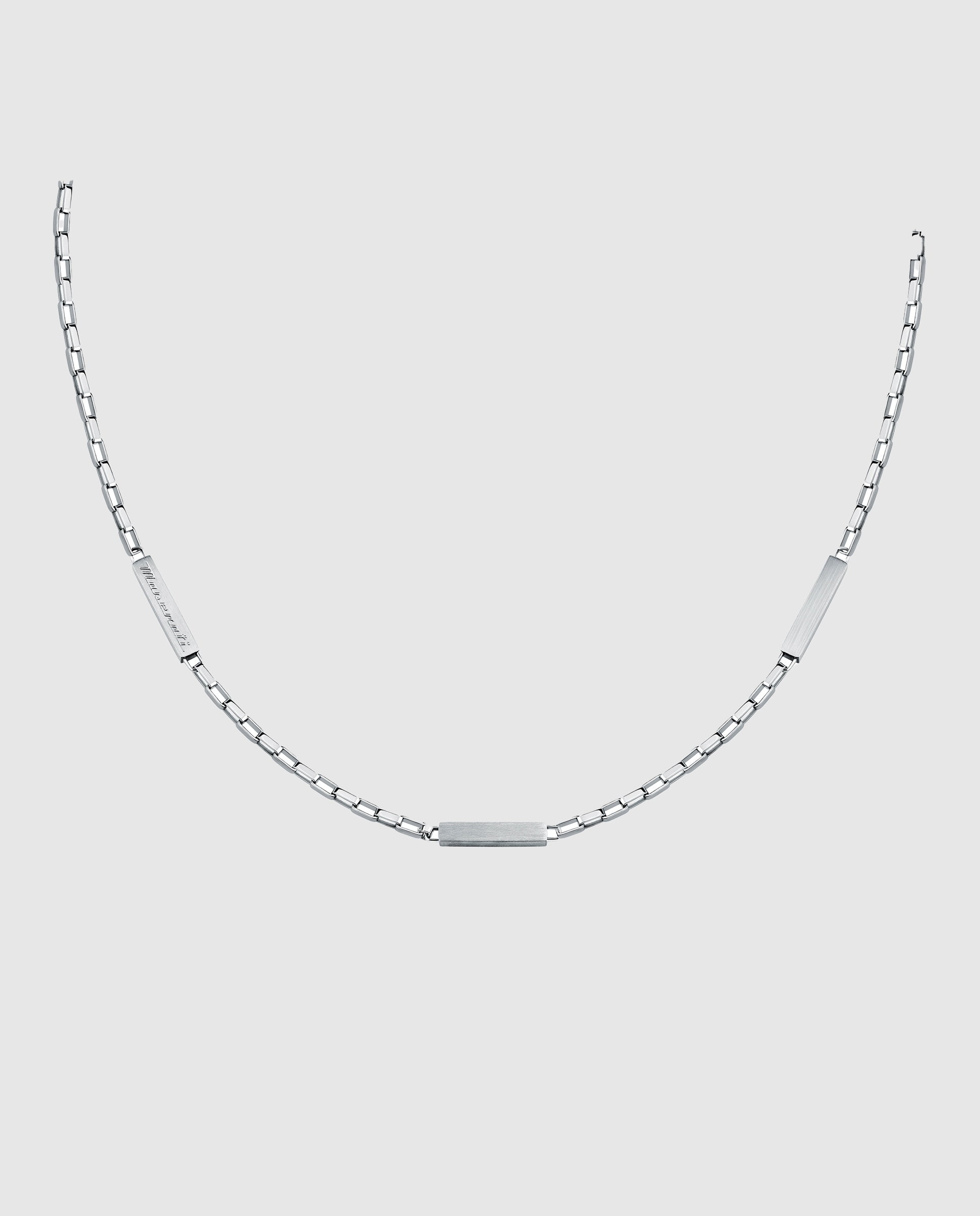 Imagem 0 de Corrente Varis de Aço Prateado