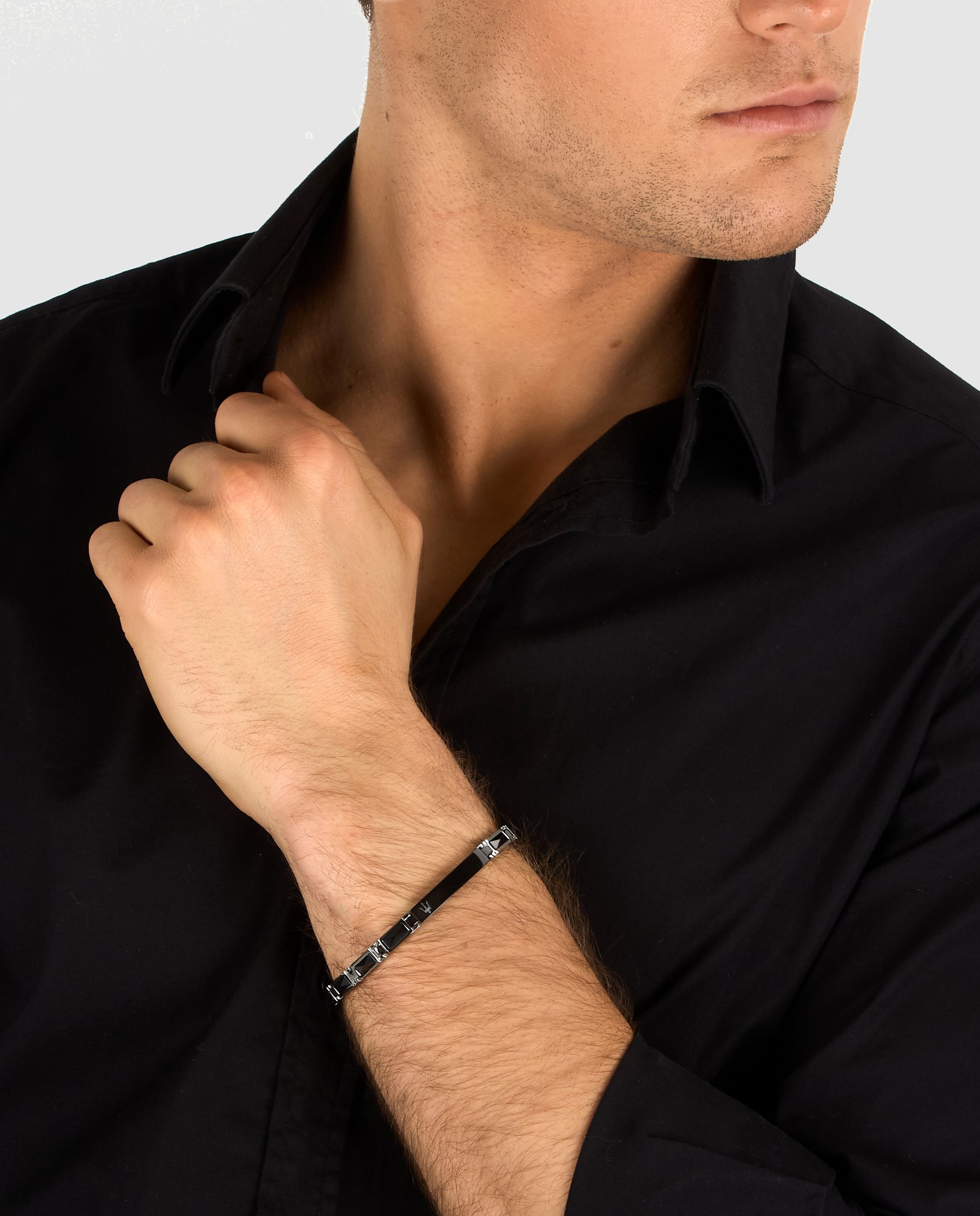 Pulseira Varis de Aço Prateada Prata-4