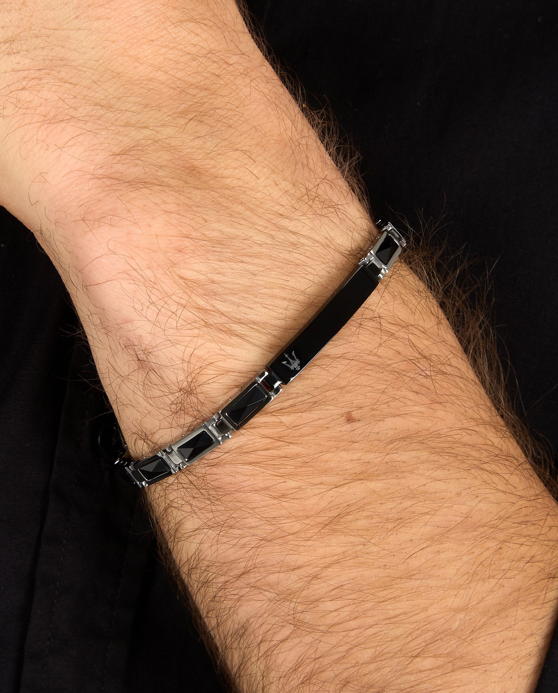 Pulseira Varis de Aço Prateada Prata-5
