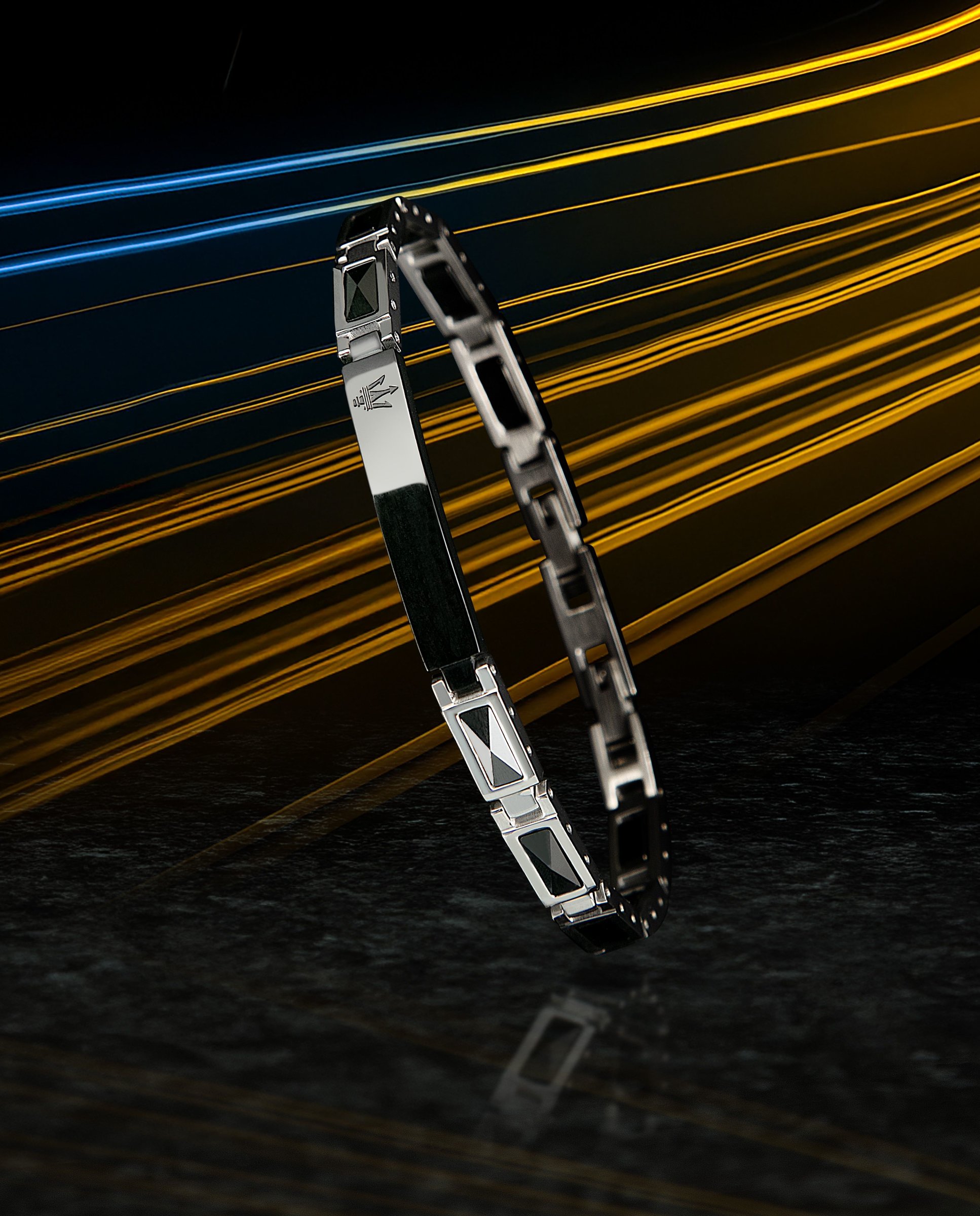 Pulseira Varis de Aço Prateada Prata-6