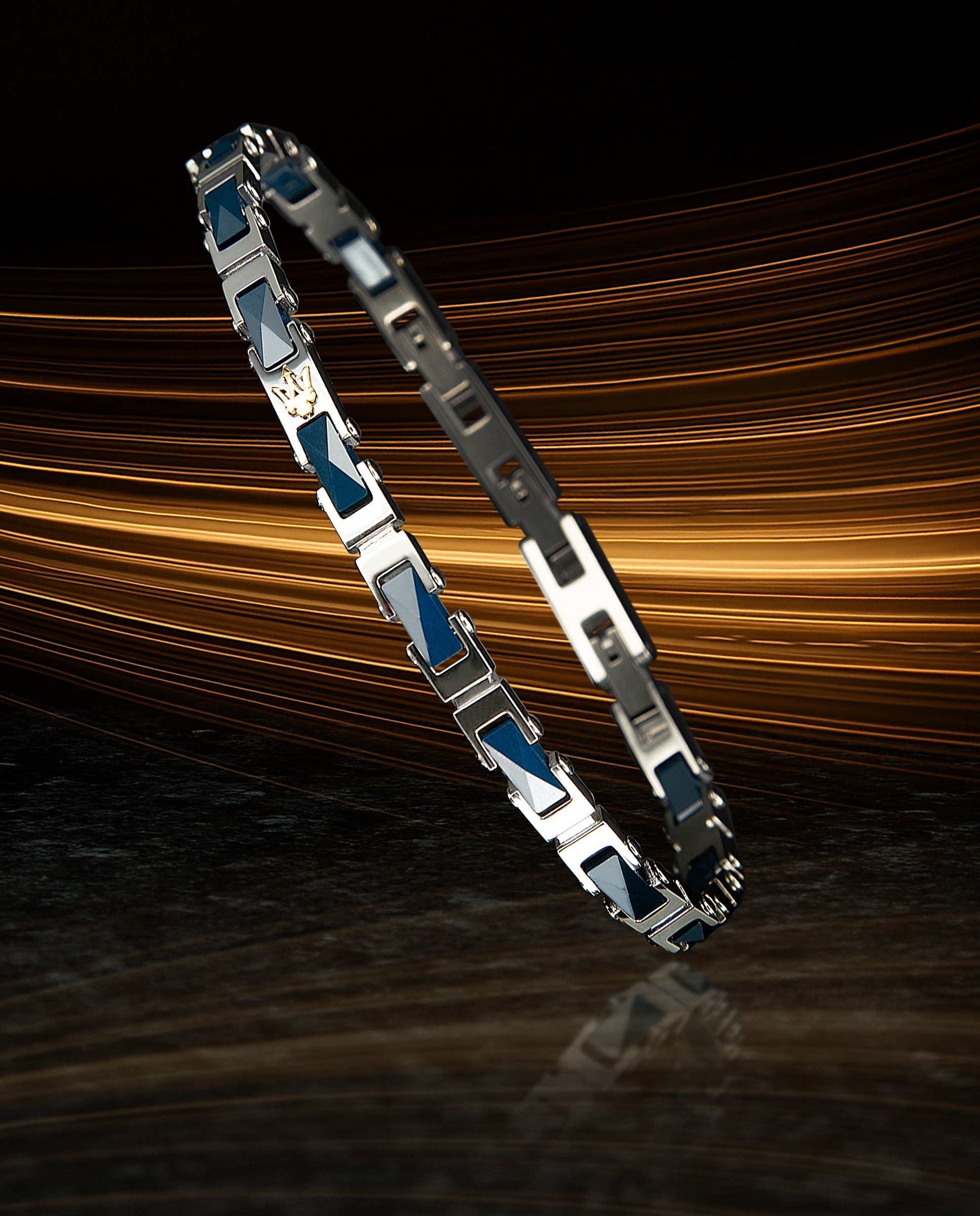 Pulseira Varis de Aço Prateada Prata-6