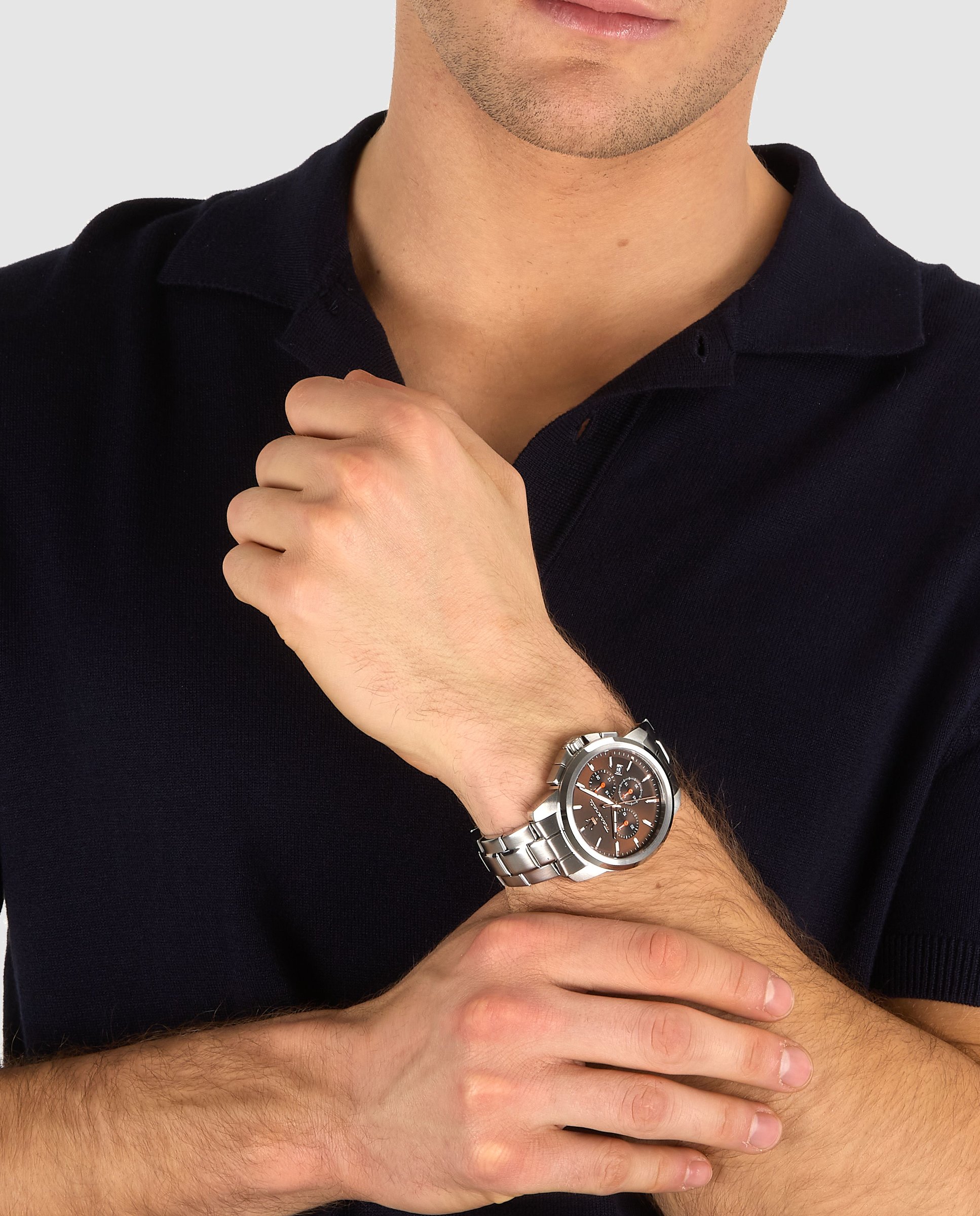 Relógio Successo R8873621050 de Aço e Bracelete Prateada Prata-4