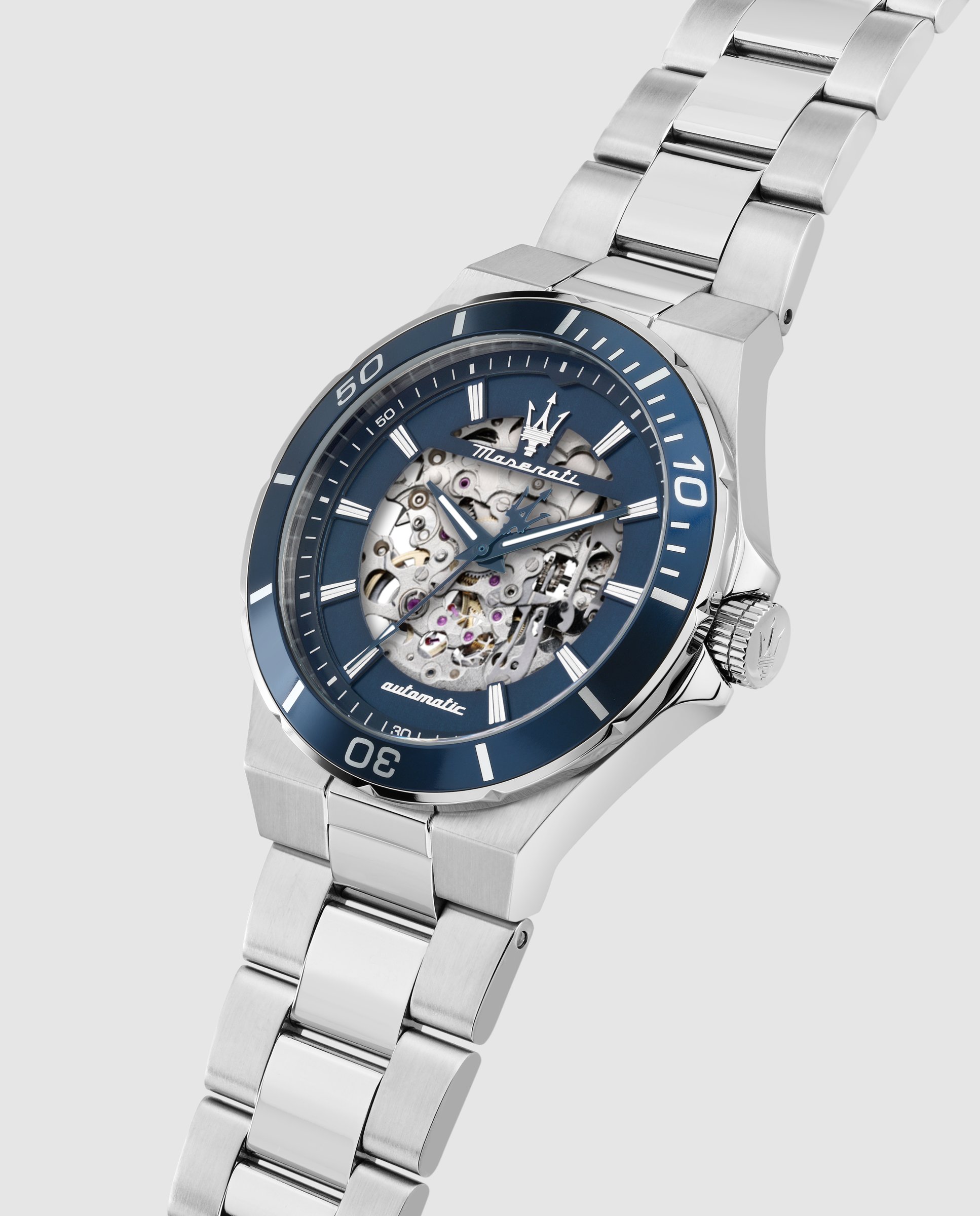 Relógio Sfida R8823140019 Automático de Aço Prata-5
