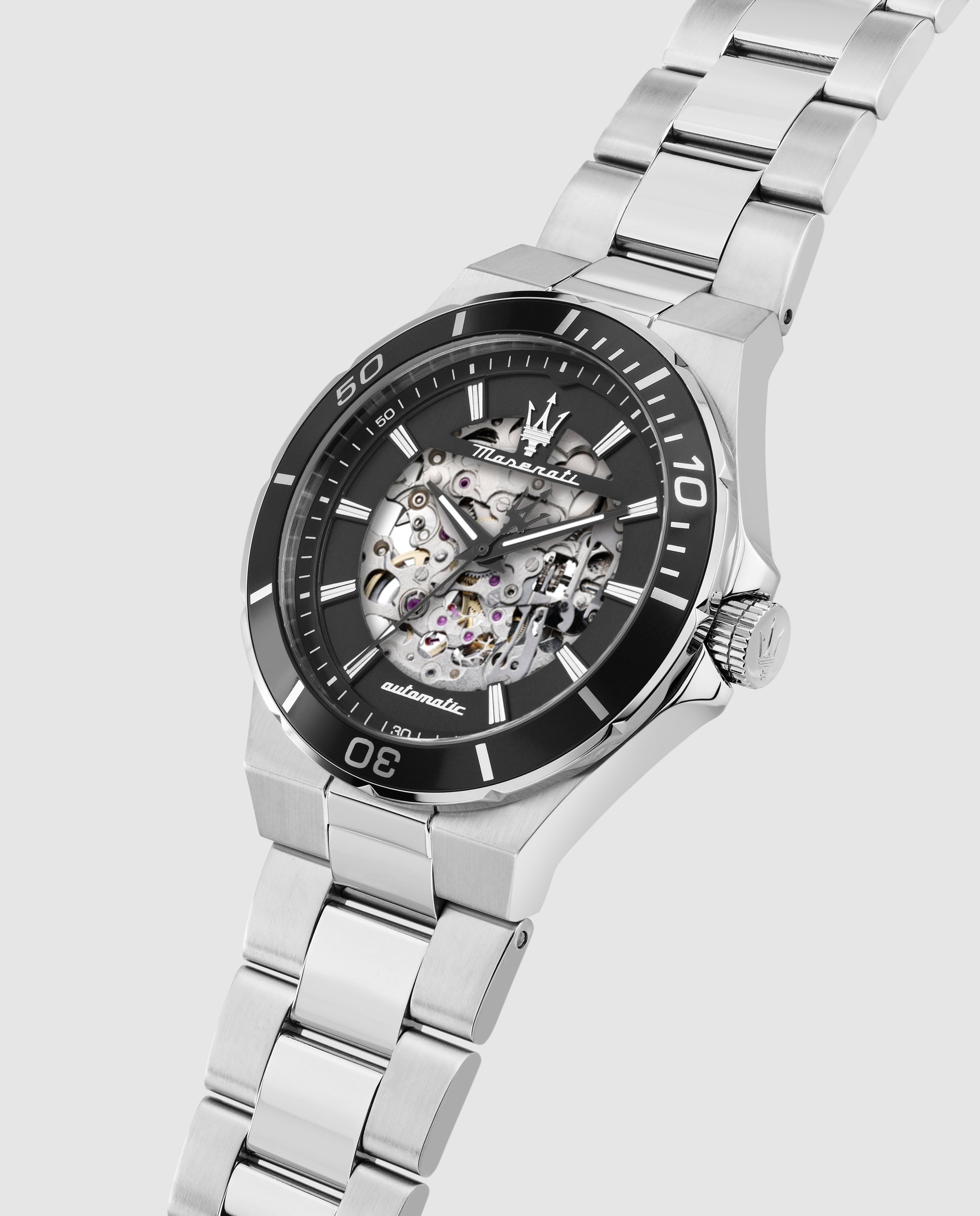 Relógio Sfida R8823140020 Automático de Aço Prata-5