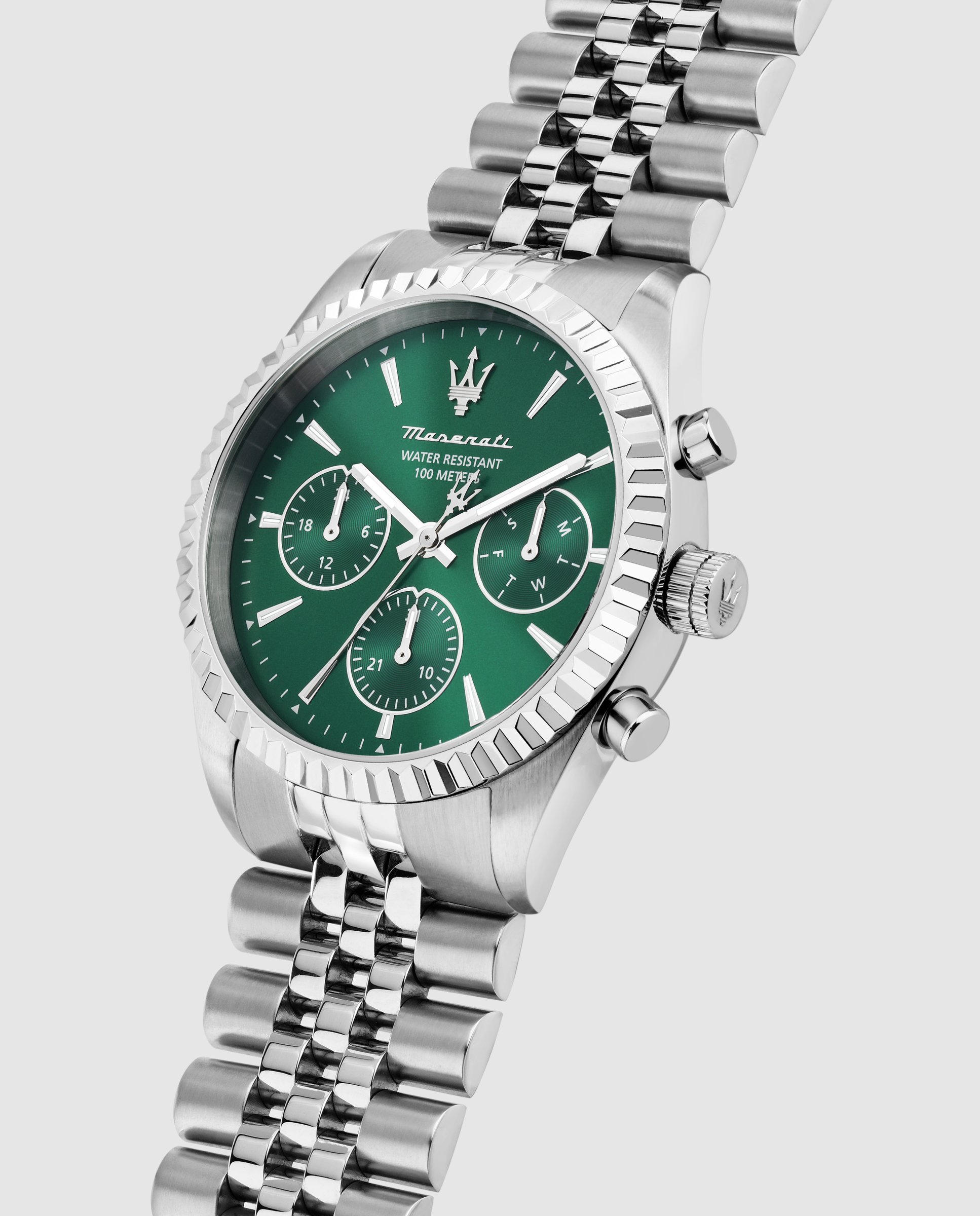 Relógio Competizione R8853100052 de Aço Prata-5