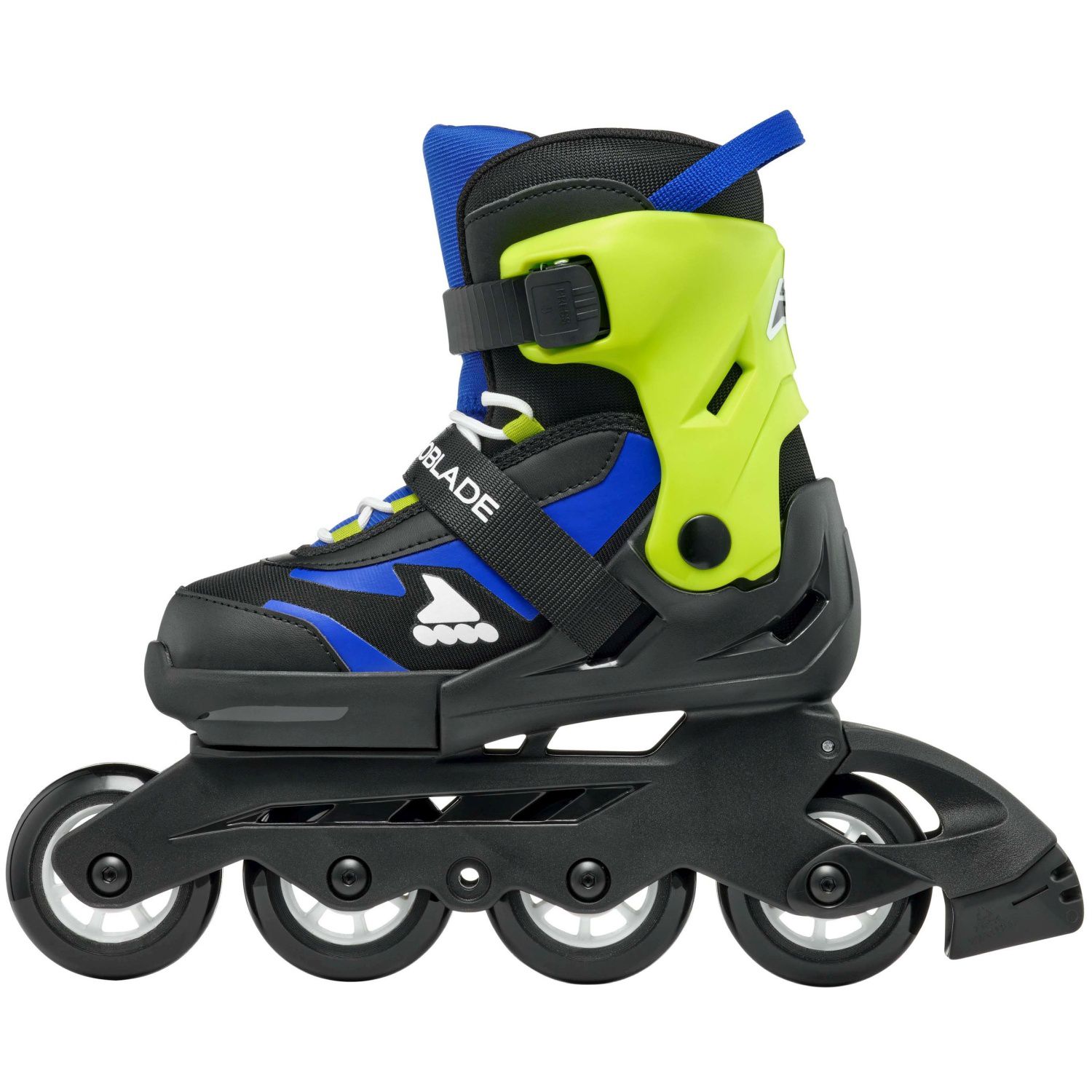 Patins Infantil Microblade Rollerblade Azul-3