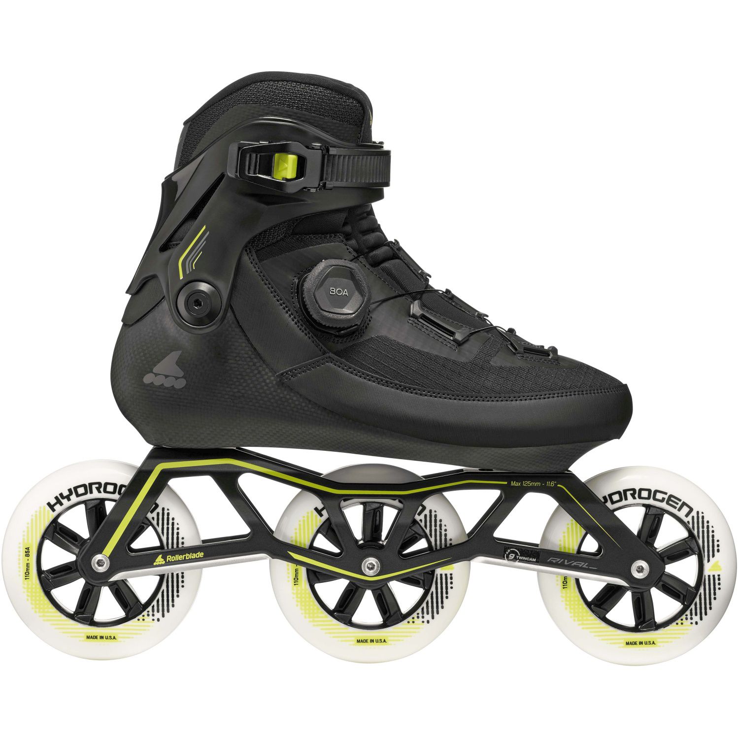 Patins Revv Boa 110 Rollerblade Preto-4