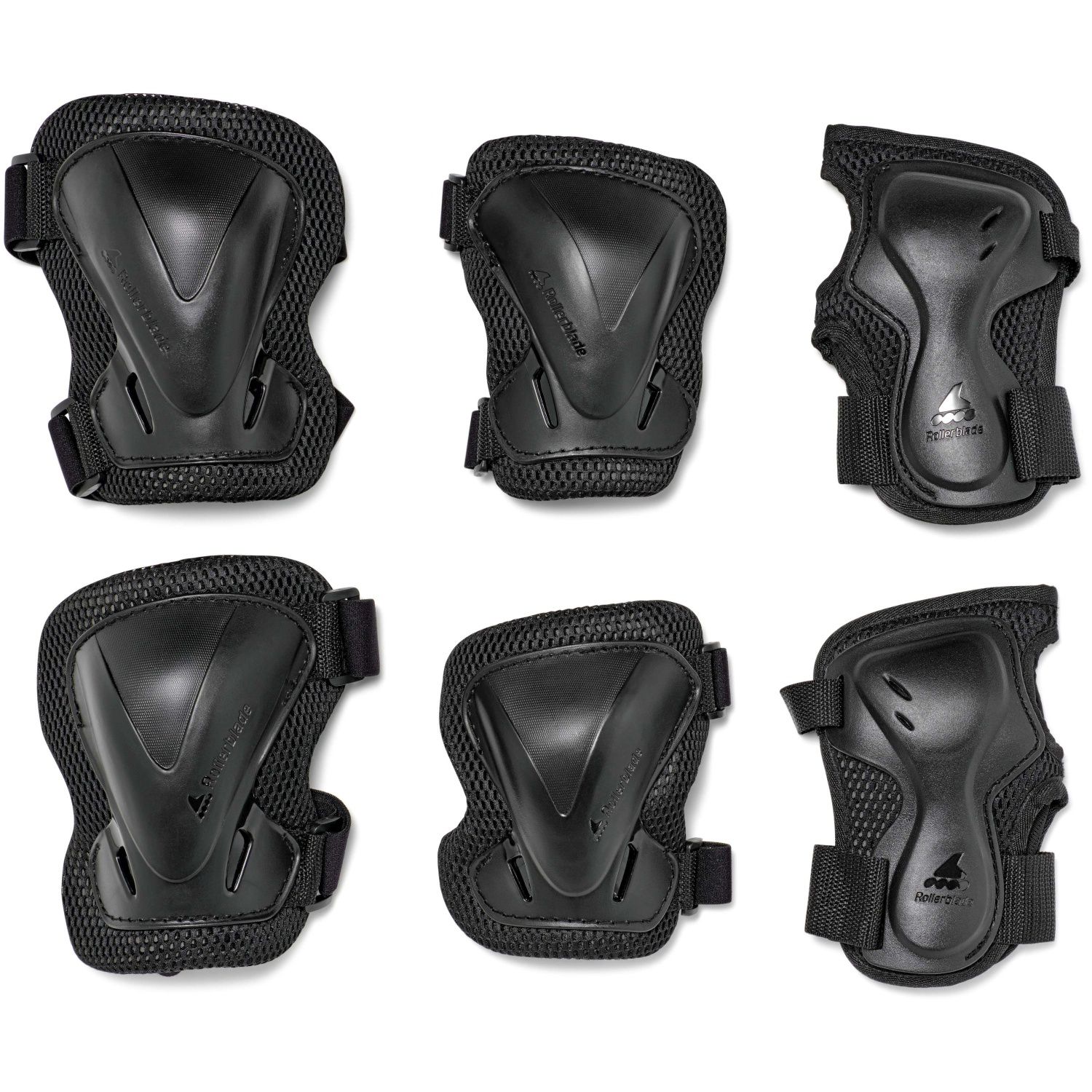 Set de Proteções de Patinagem Unissexo Evo Pro Gear 3 Rollerblade Preto-1