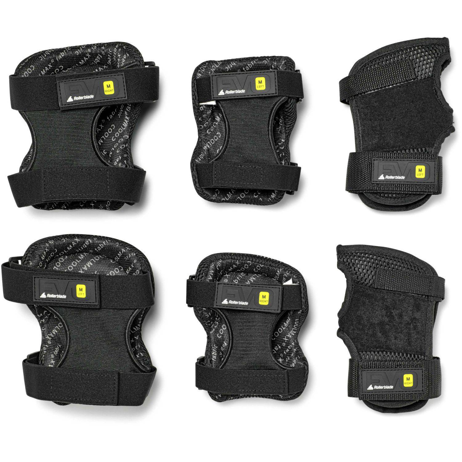 Set de Proteções de Patinagem Unissexo Evo Pro Gear 3 Rollerblade Preto-2