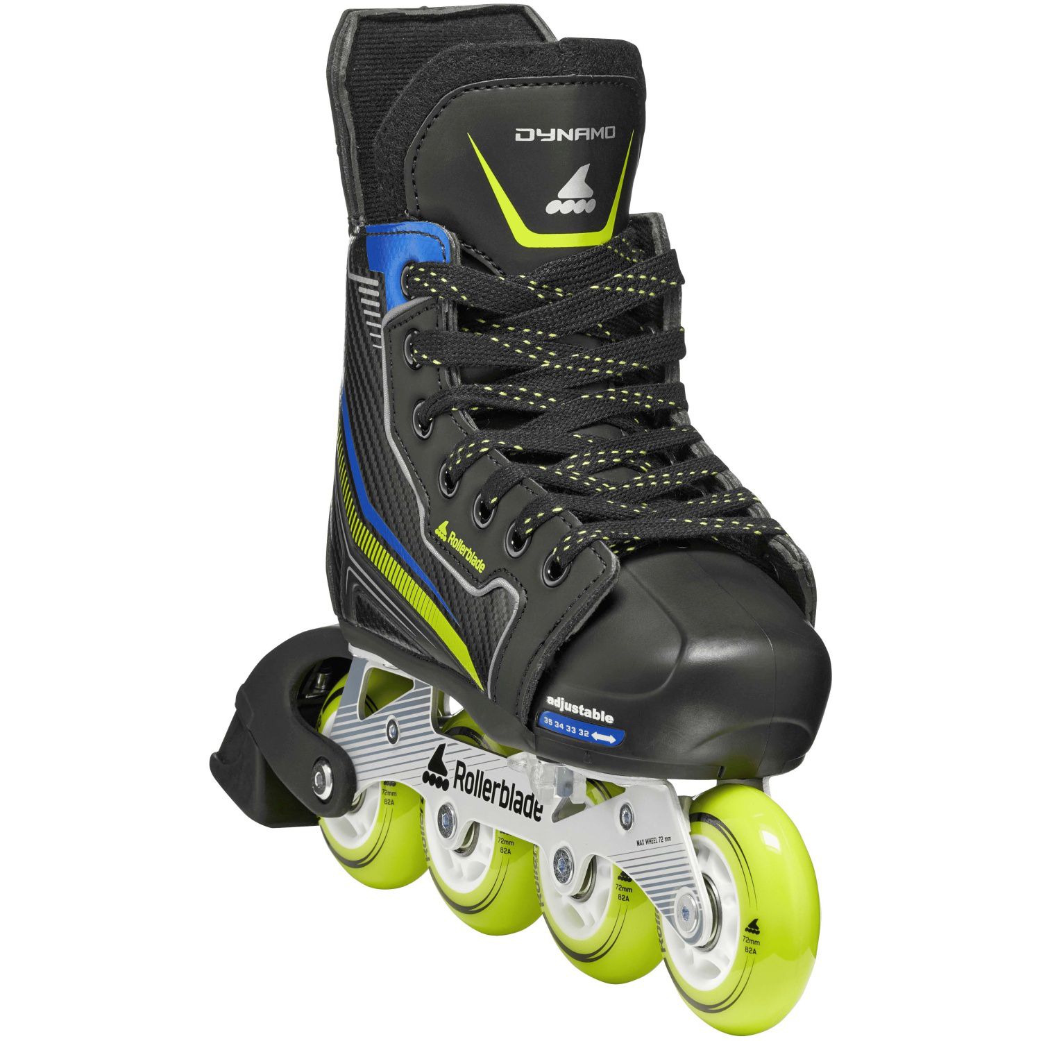 Patins de Hóquei Infantil Dynamo Rollerblade Preto-2