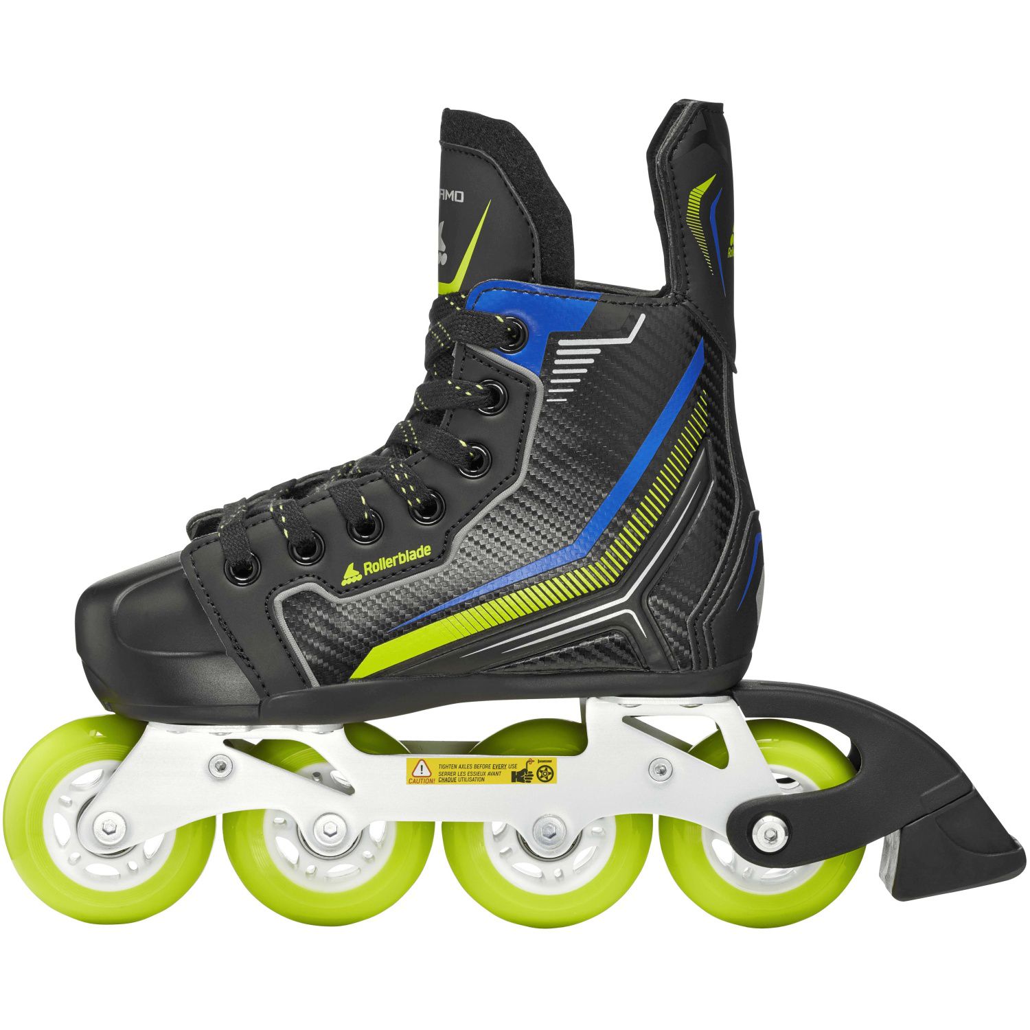 Patins de Hóquei Infantil Dynamo Rollerblade Preto-5