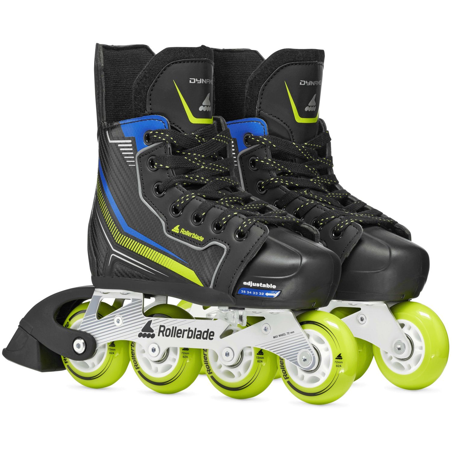 Patins de Hóquei Infantil Dynamo Rollerblade Preto-7