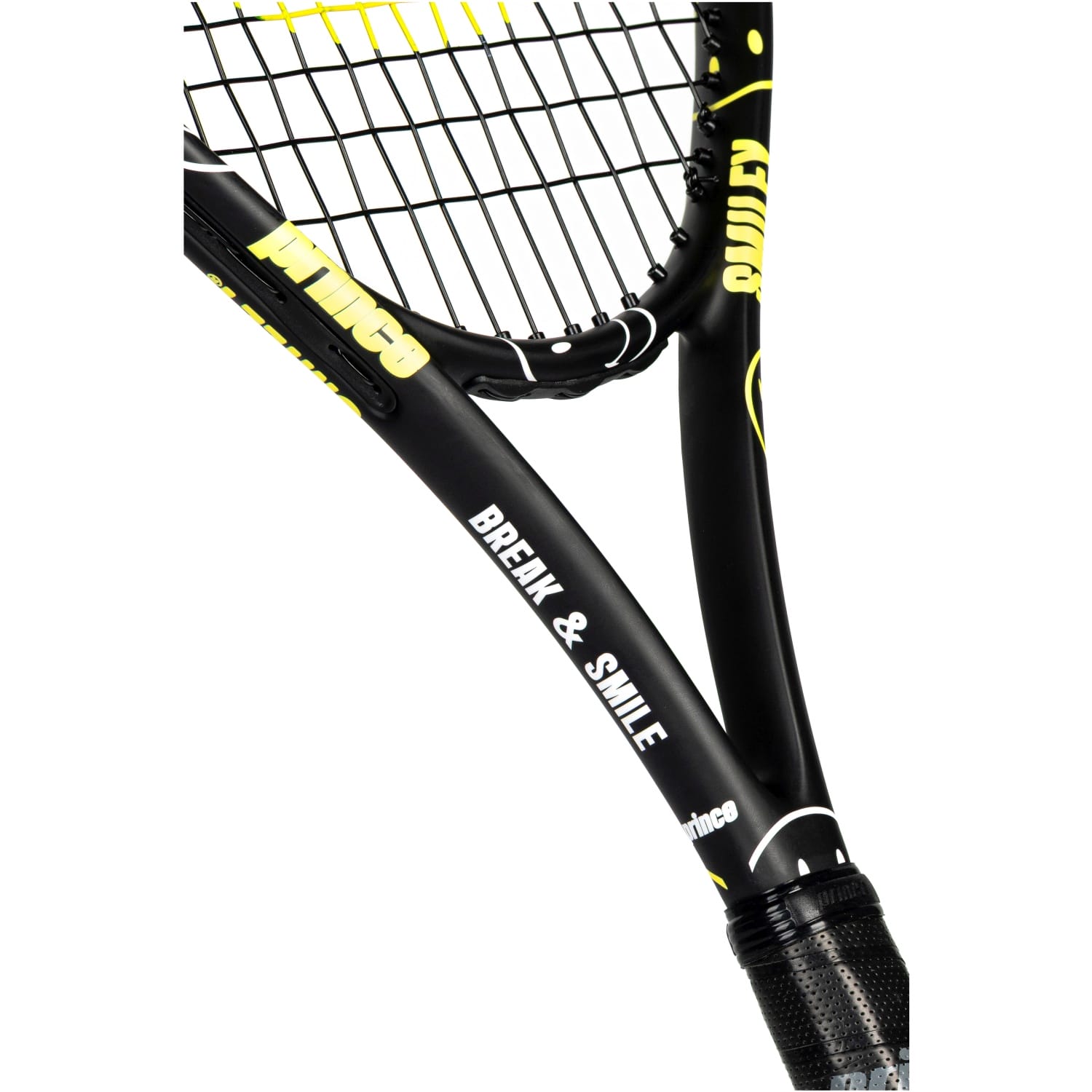 Raquete de Ténis Beast 280 G Smiley Edition sem Cordas Prince Preto-4