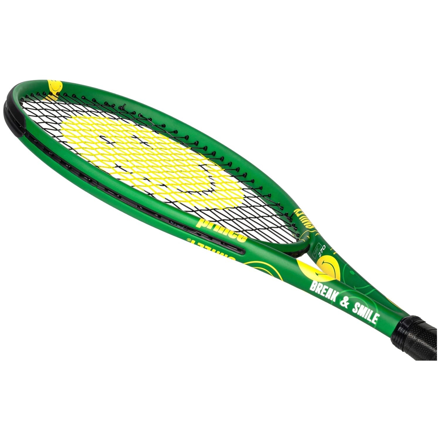 Raquete de Ténis Beast Power 300 G Smiley Edition Encordoada Prince Verde-5