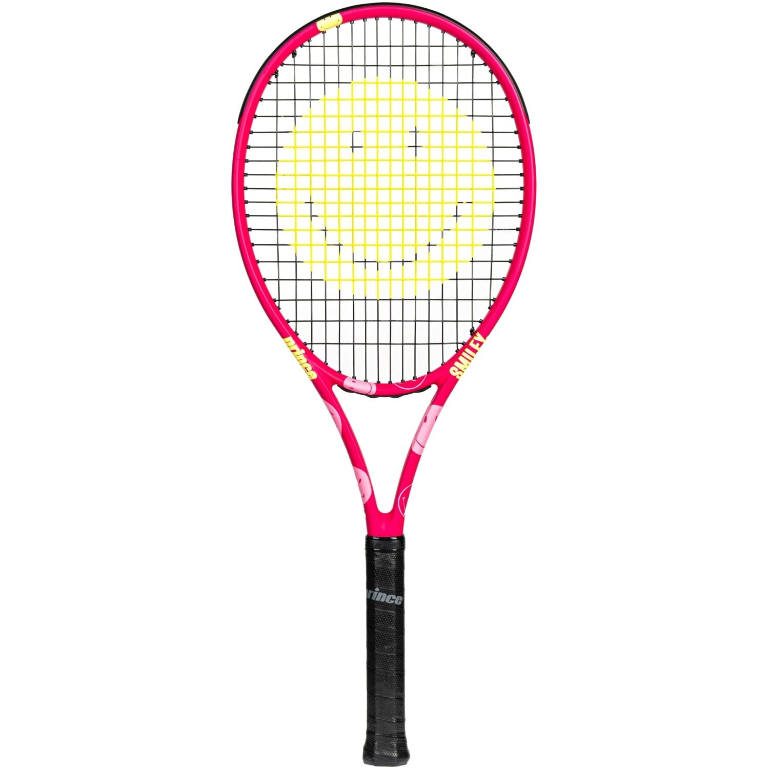 Imagem 0 de Raquete de Ténis Beast Power 285 G Pink Smiley Edt Encordoada Prince