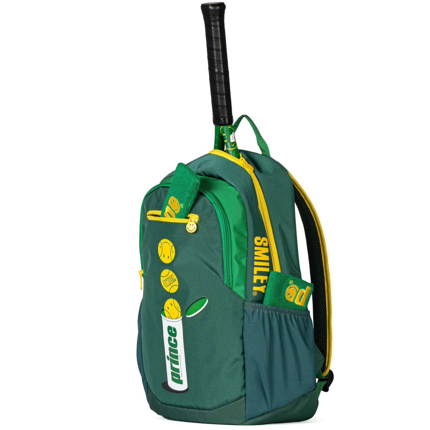 Mochila de Ténis e Pádel Smiley com Prince Verde-3