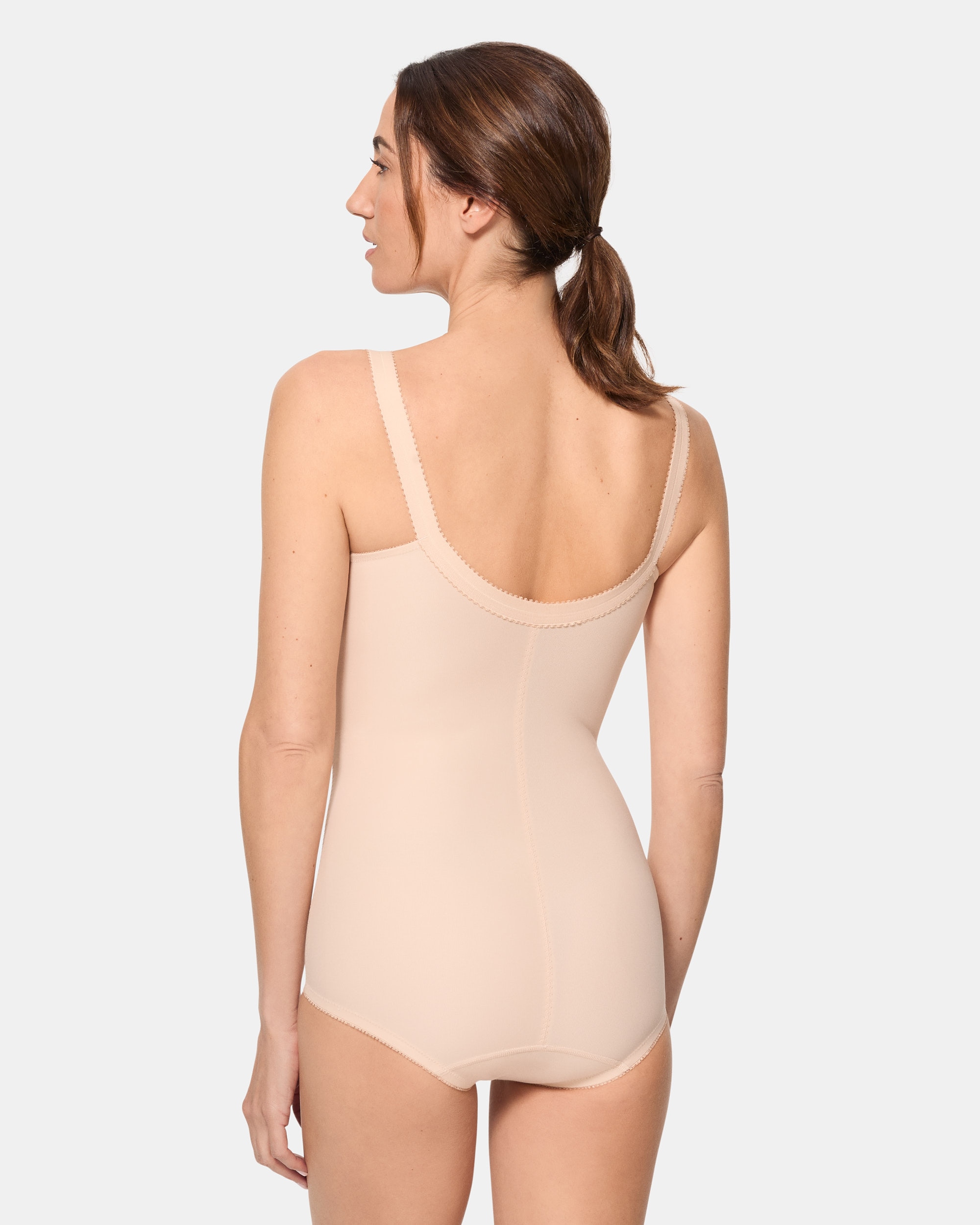 Body Redutor Shapewear Control de Sustentação Máxima e Tecido Ultraligeiro Natural-2